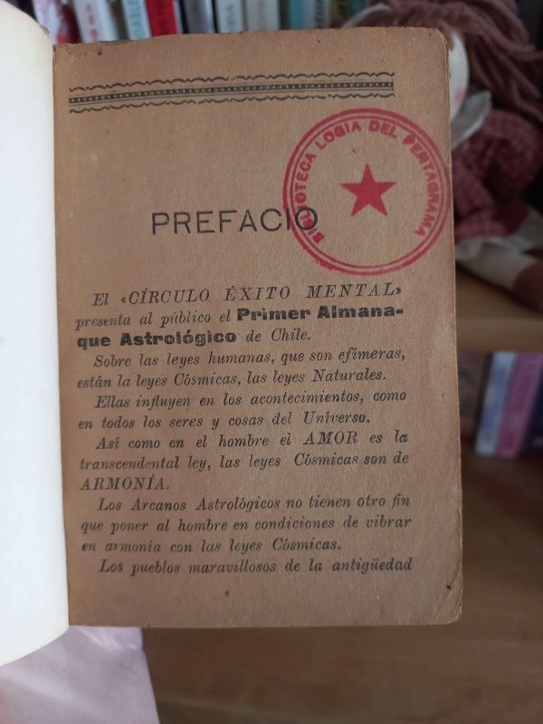 Almanaque astrológico chileno para 1934 (1934) (Primer año)
