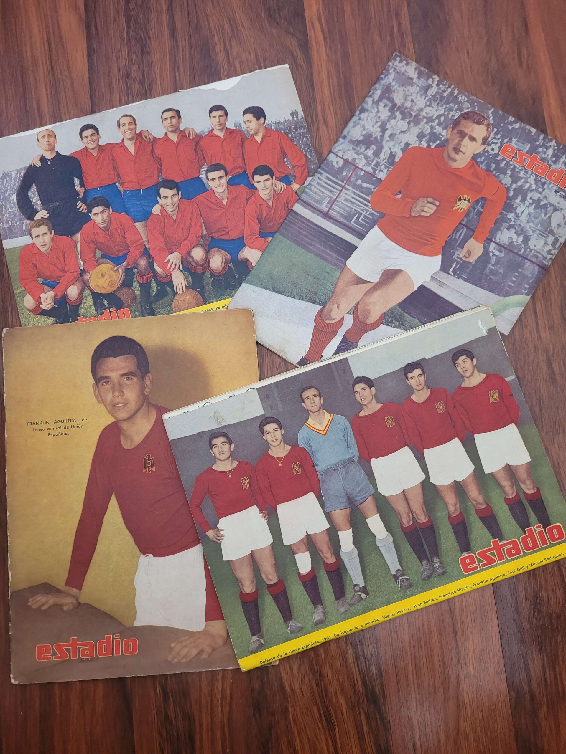 Pack Especial U. Española de los años 60, revista Estadio