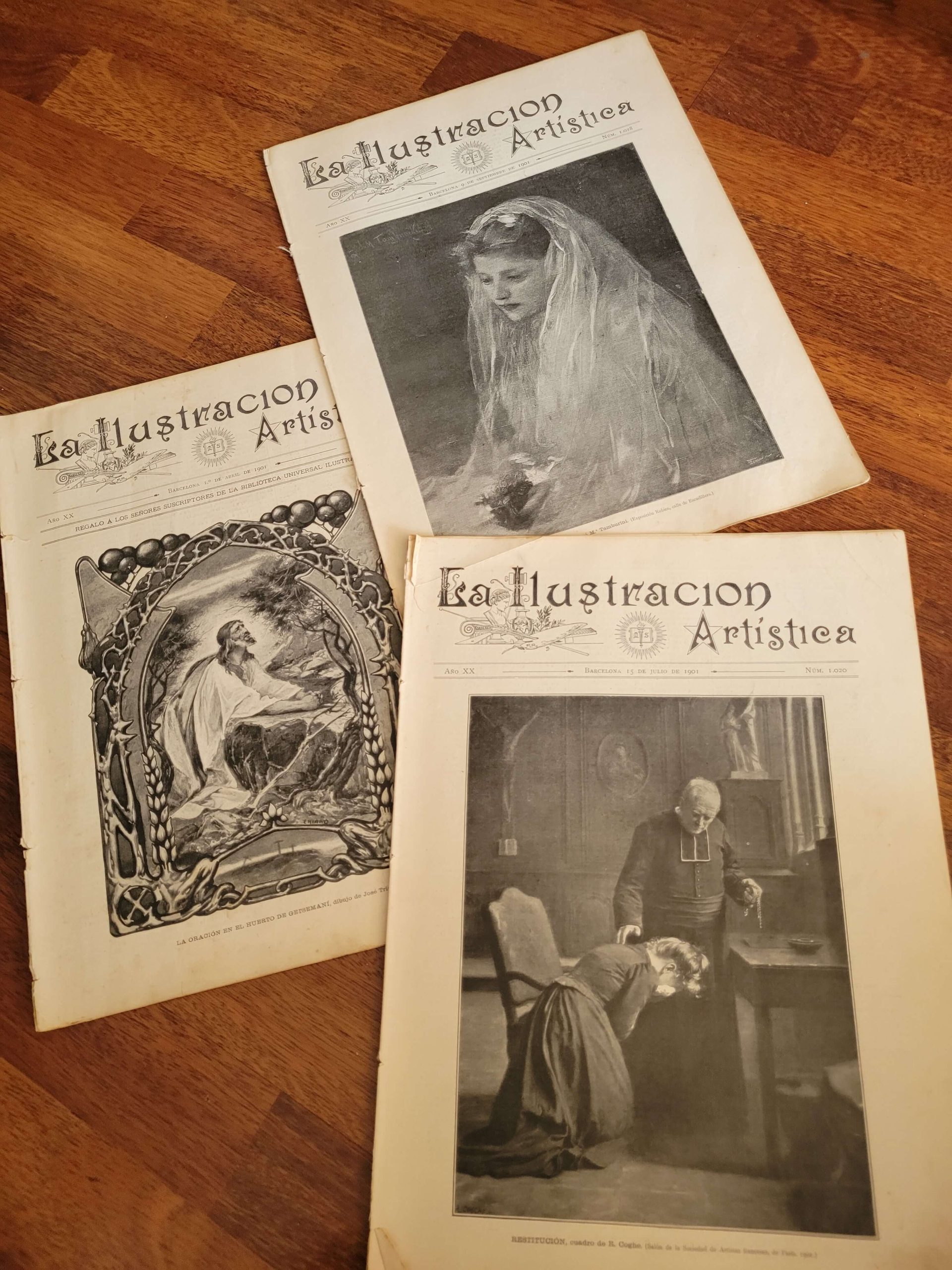 (1901) Revista La Ilustración Artística (Montaner y Simón)
