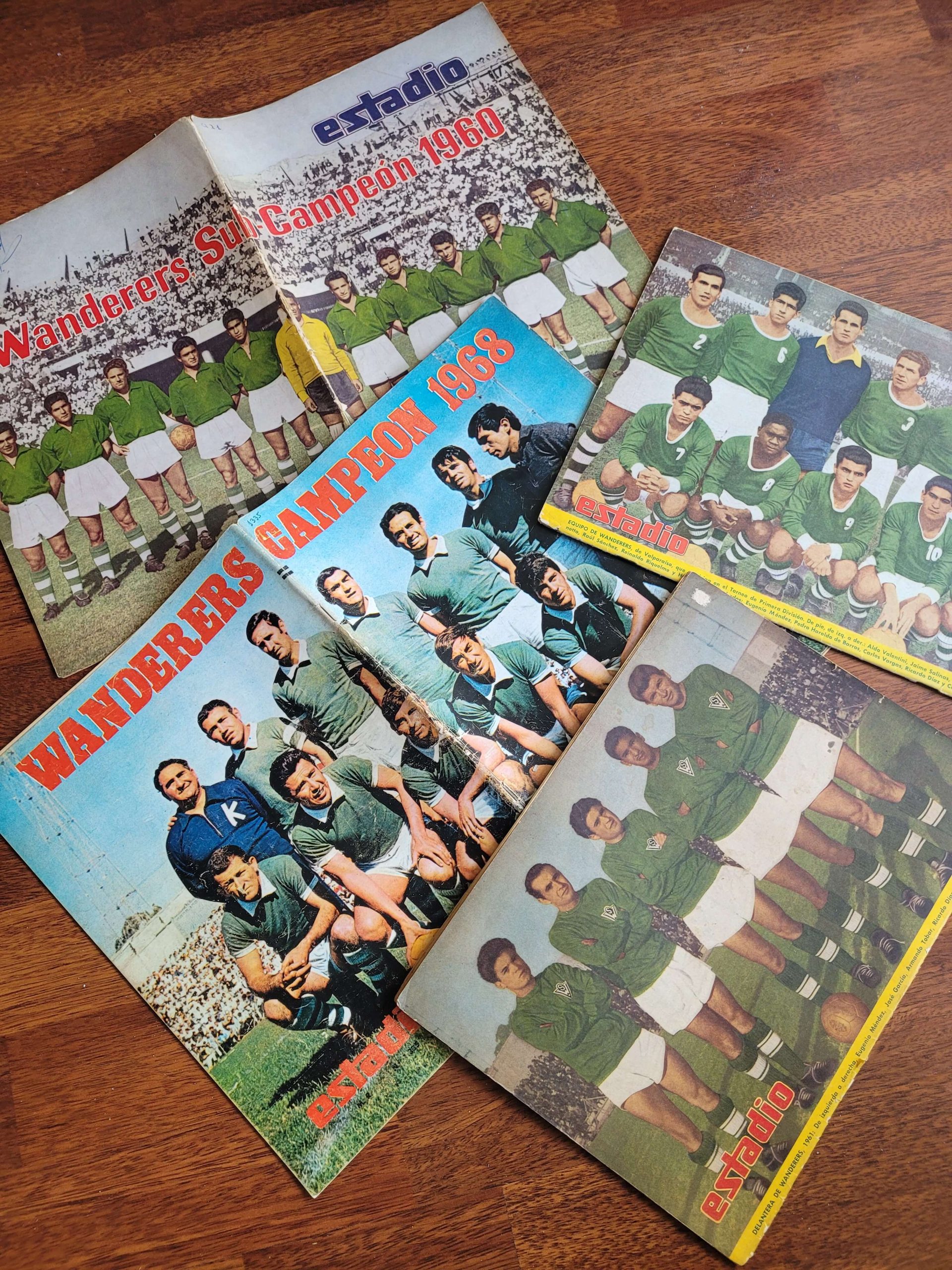 Pack Especial Wanderers años 60, revista Estadio