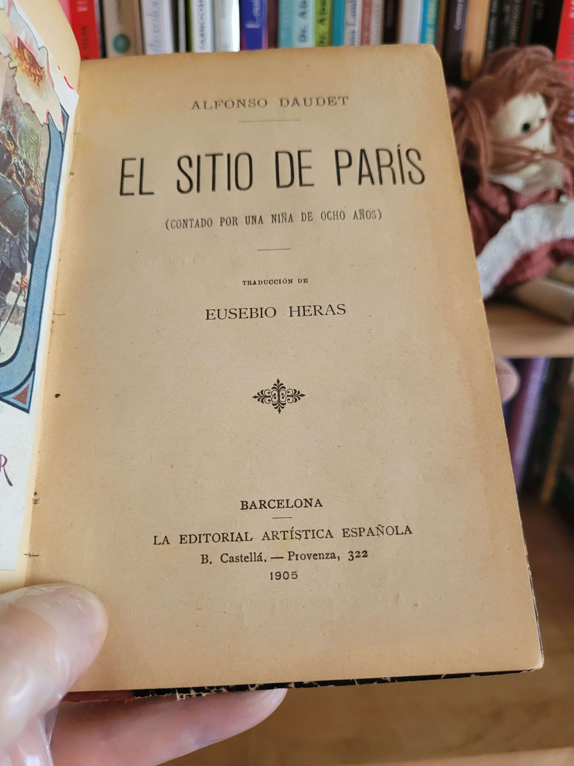 El sitio de París (1905) (Alfonso Daudet)