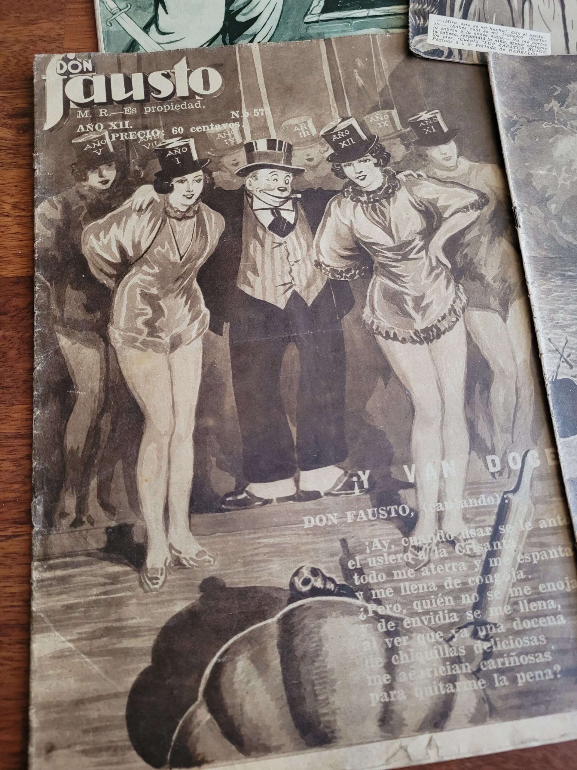 (1932 – 1937) Pack revista Don Fausto años 30