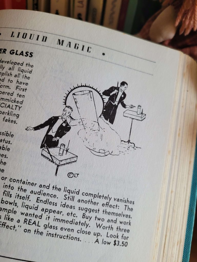 (1966) Louis Tannen magic catalog Páginas con Historia