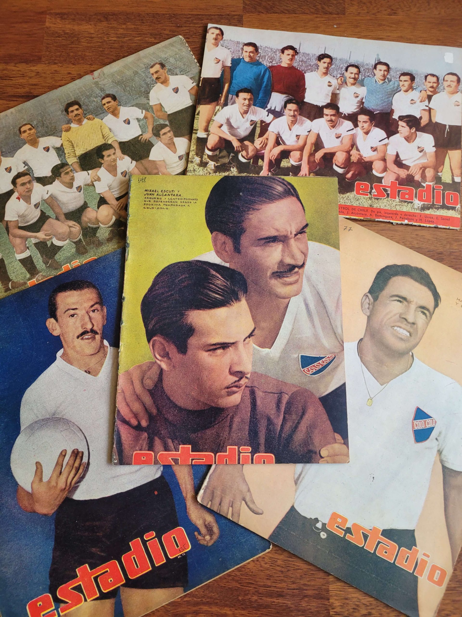 Pack revista Estadio Colo Colo años 40s