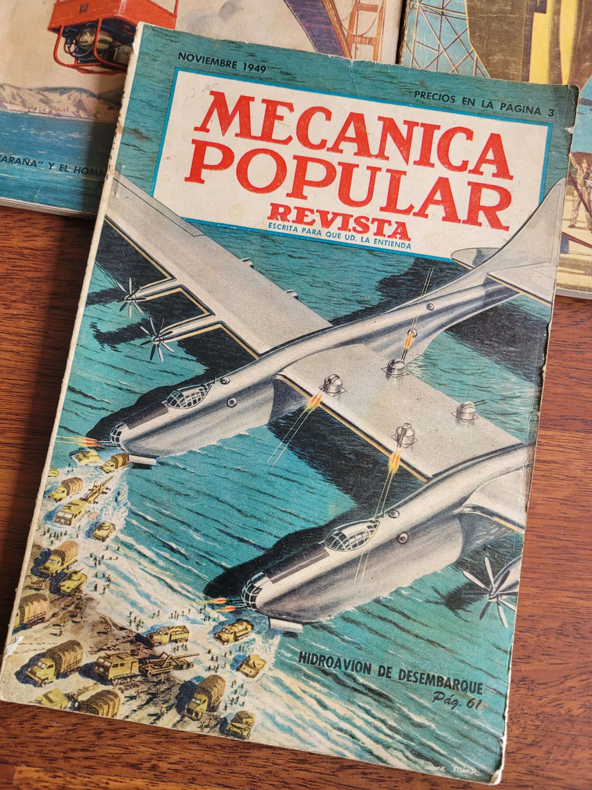 Pack revista Mecánica Popular años 40s (x3)