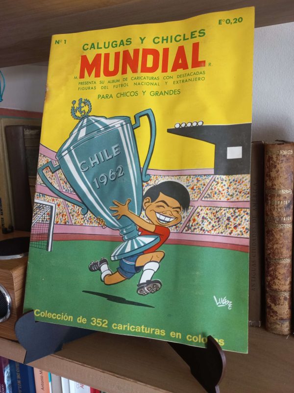 (1962) Álbum “Cabezones” mundial del 62 (COMPLETO y original)