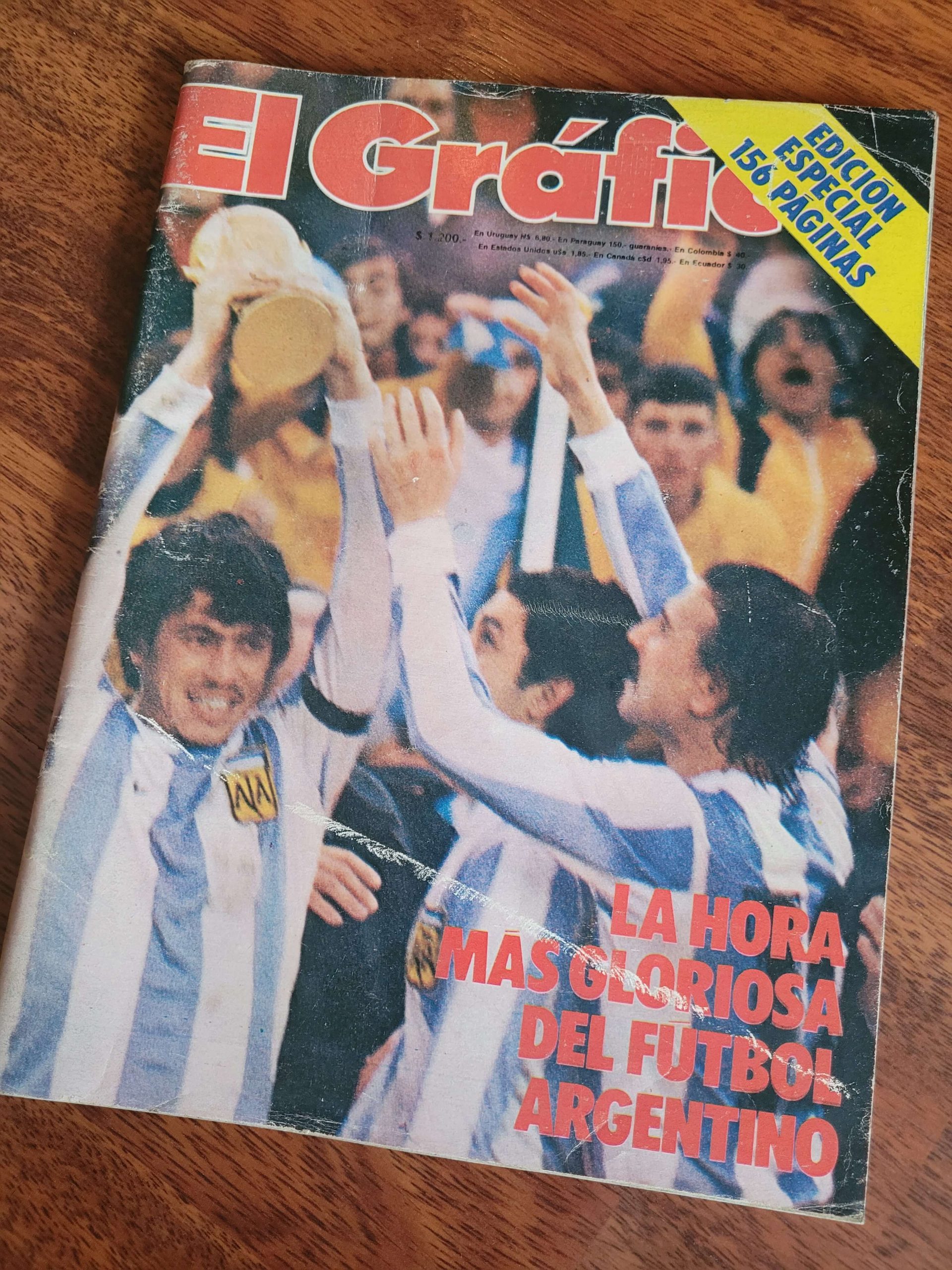 (1978) El Gráfico Argentina campeón del mundo