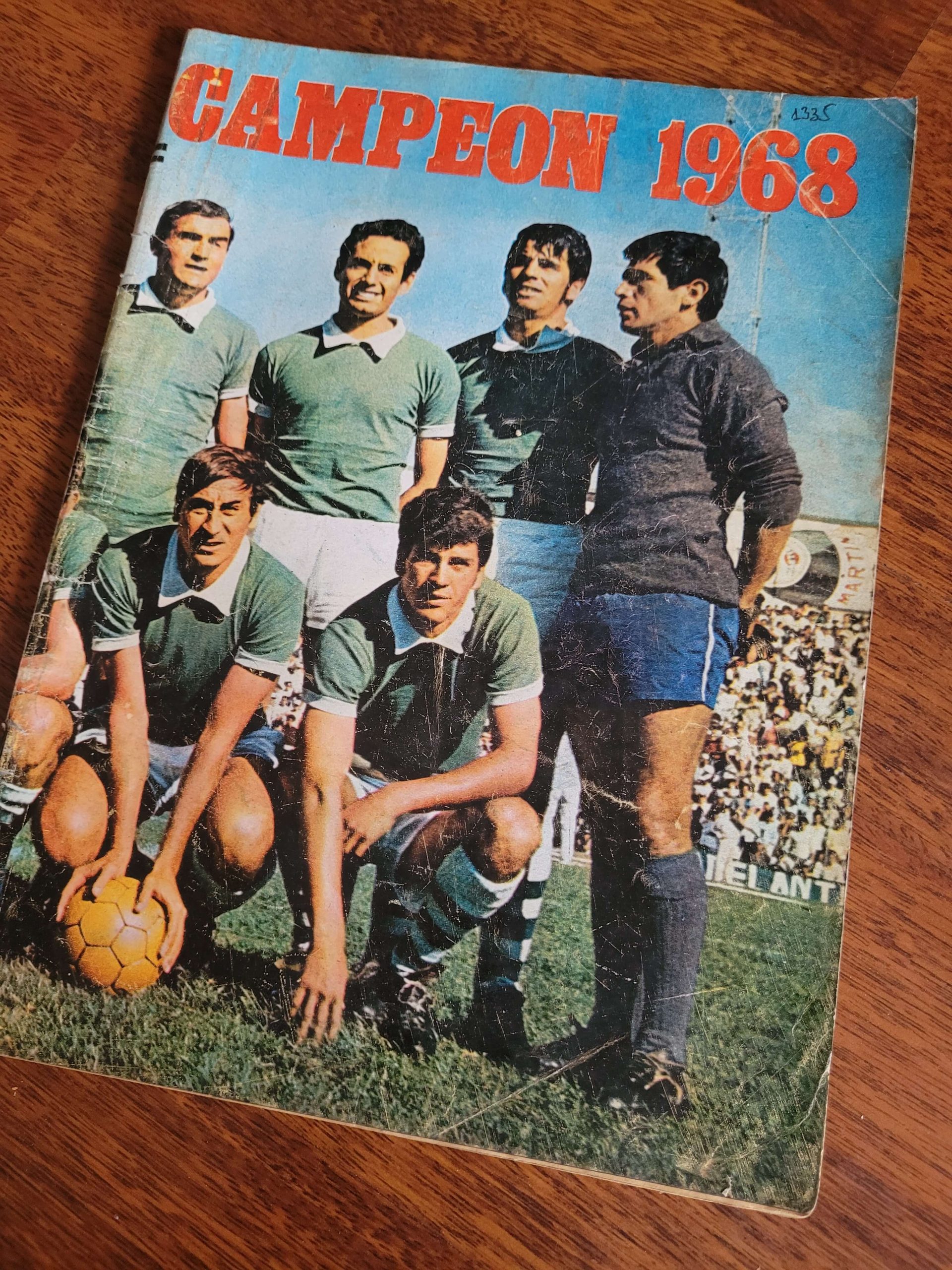(1968) Revista Estadio: Wanderers campeón 68