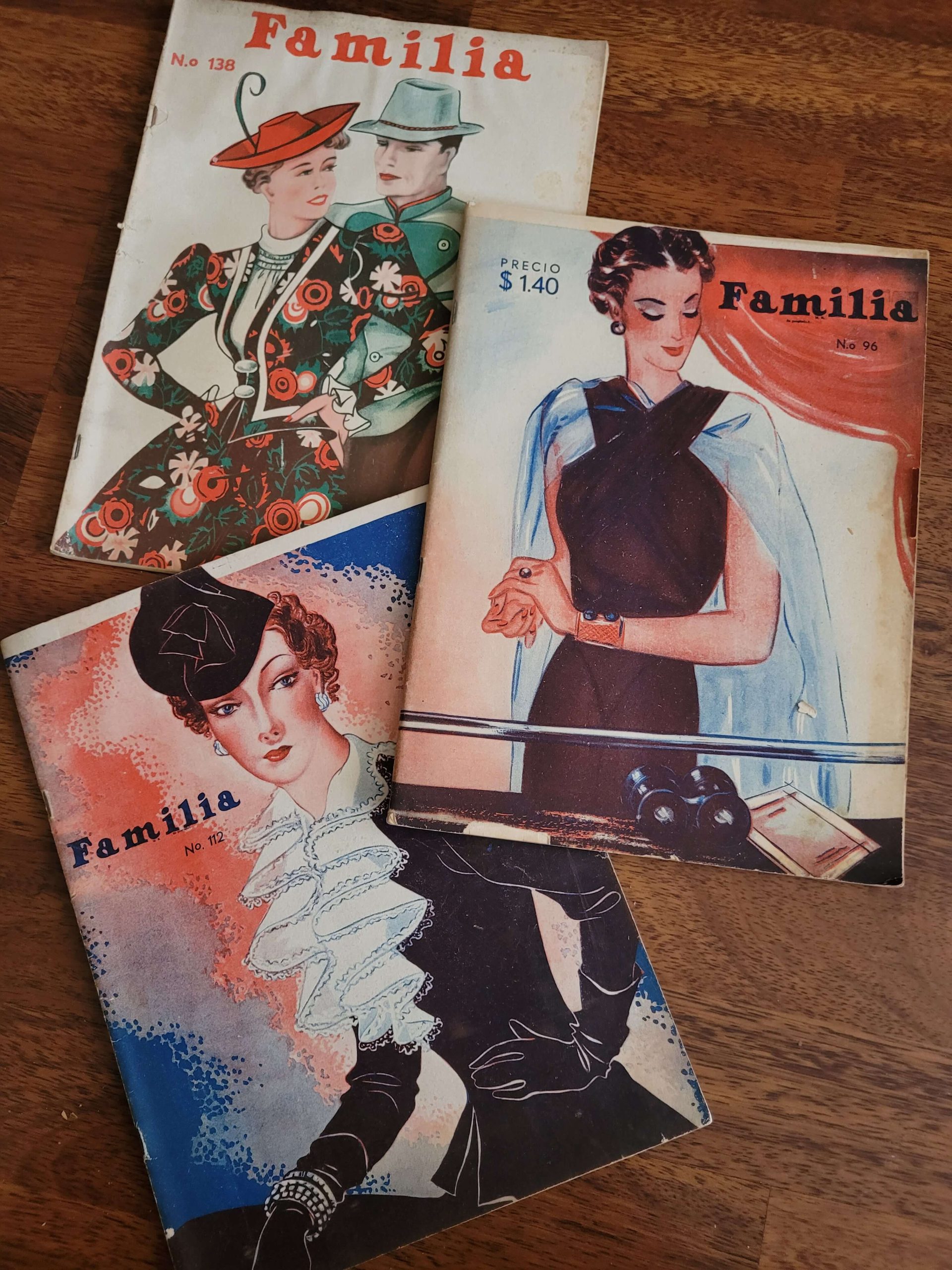 Pack revistas Familia años 30s (x3)