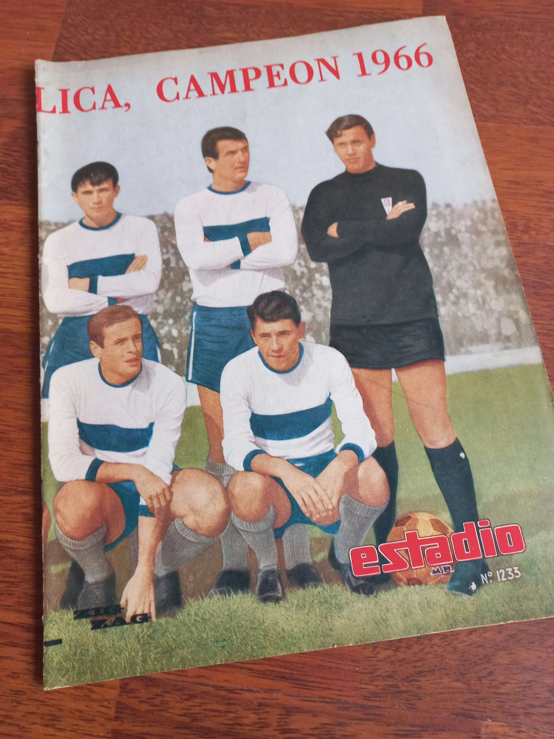 Revista Estadio Universidad Católica campeón 1966