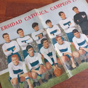 Revista Estadio Universidad Católica campeón 1966