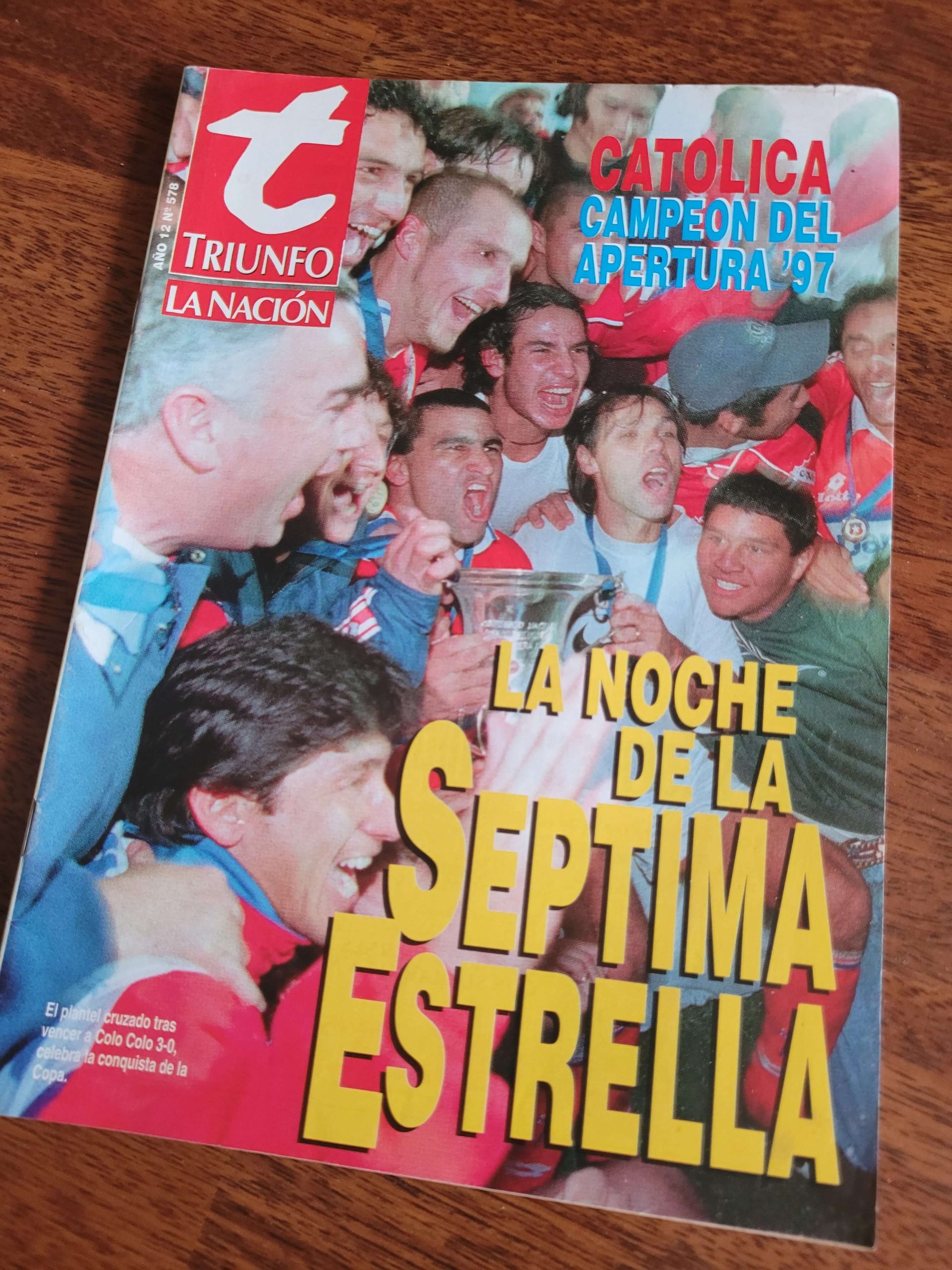 (1997) Triunfo Universidad Católica campeón apertura 97
