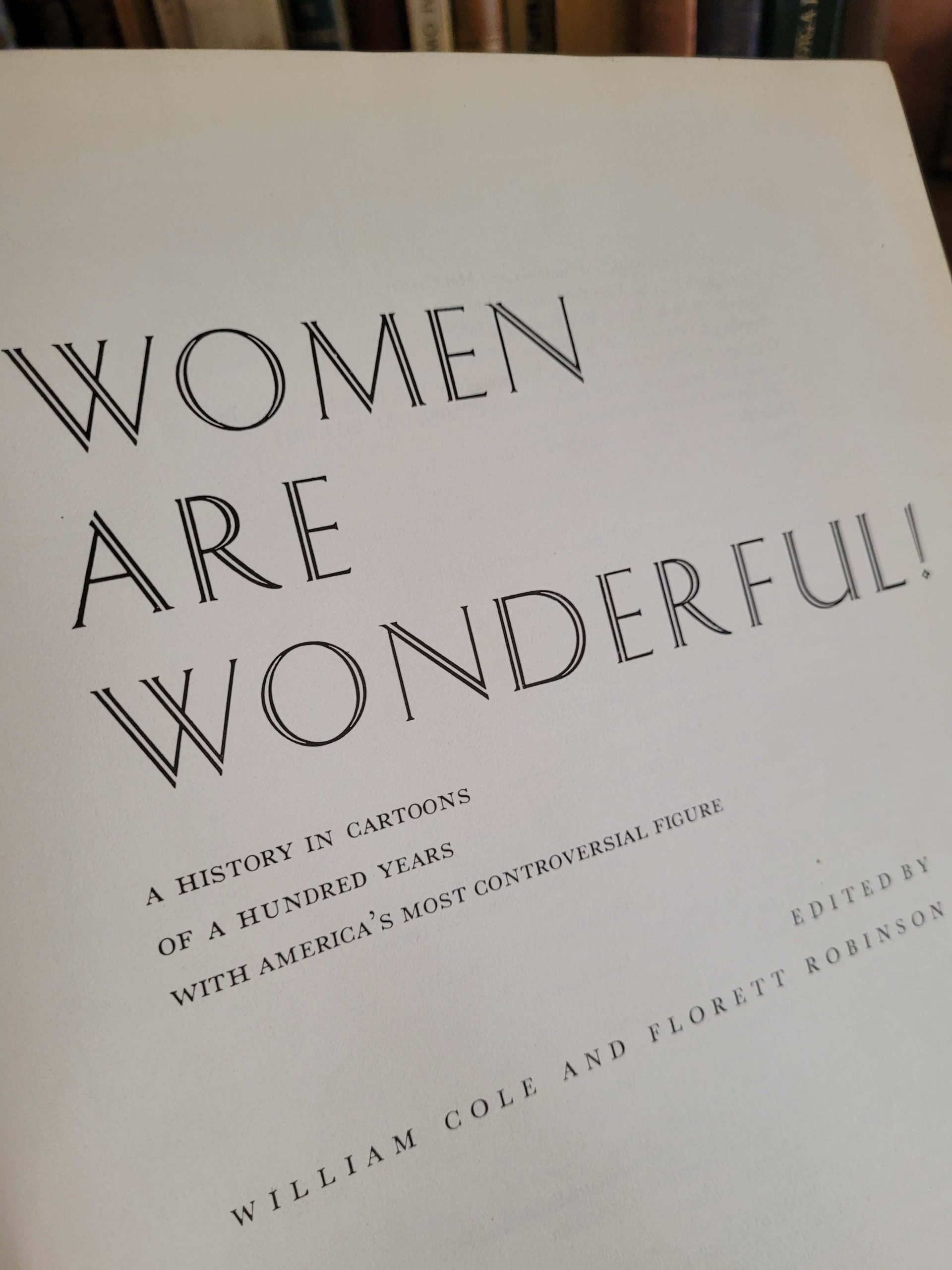 (1956) Woman are wonderfull! (Cambridge)