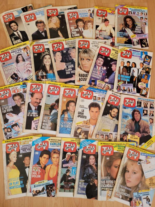 Pack TV Grama 1988 – 1992 (x25)