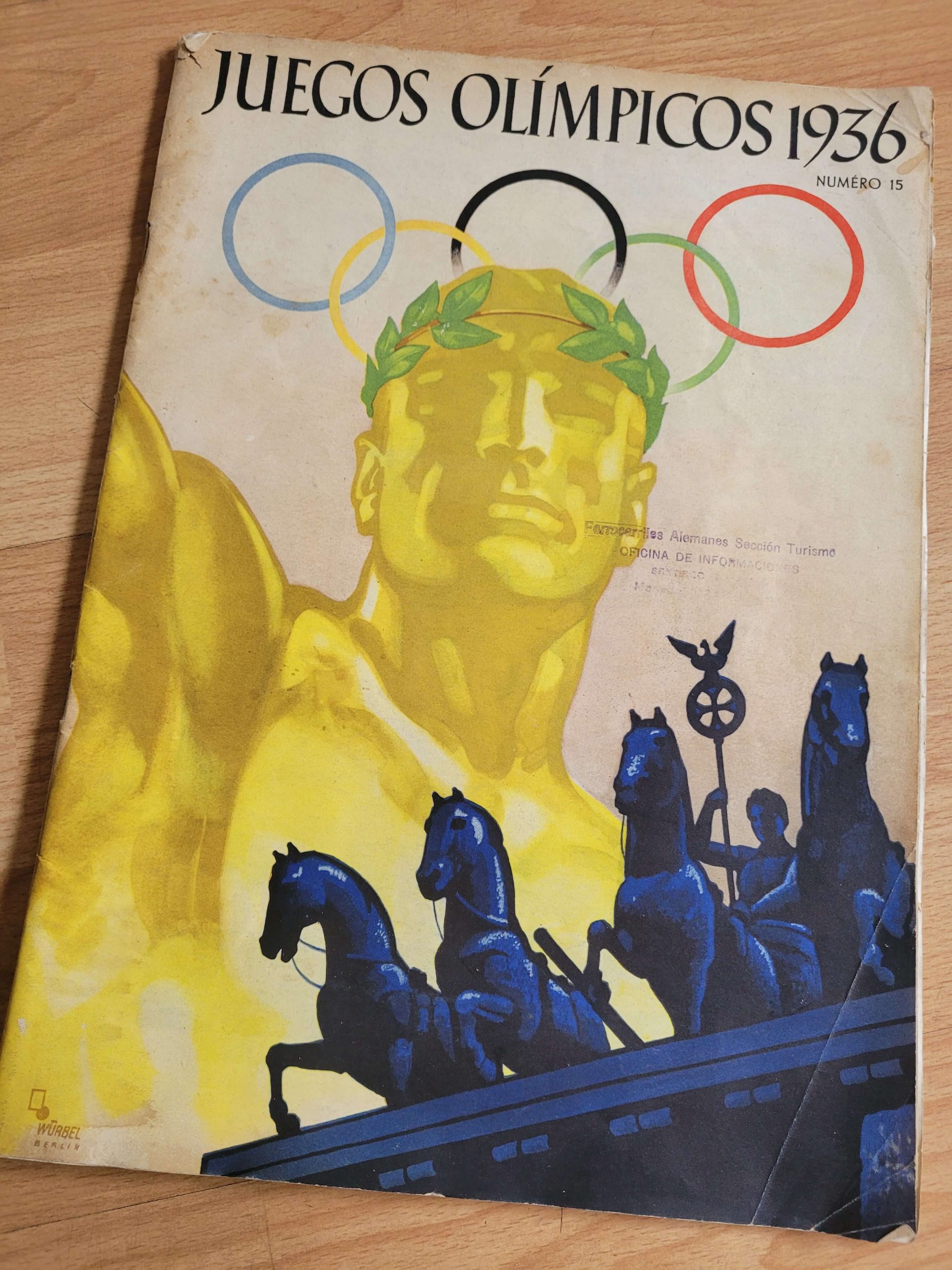 Revista Juegos Olimpicos Berlín 1936 (Nº15)