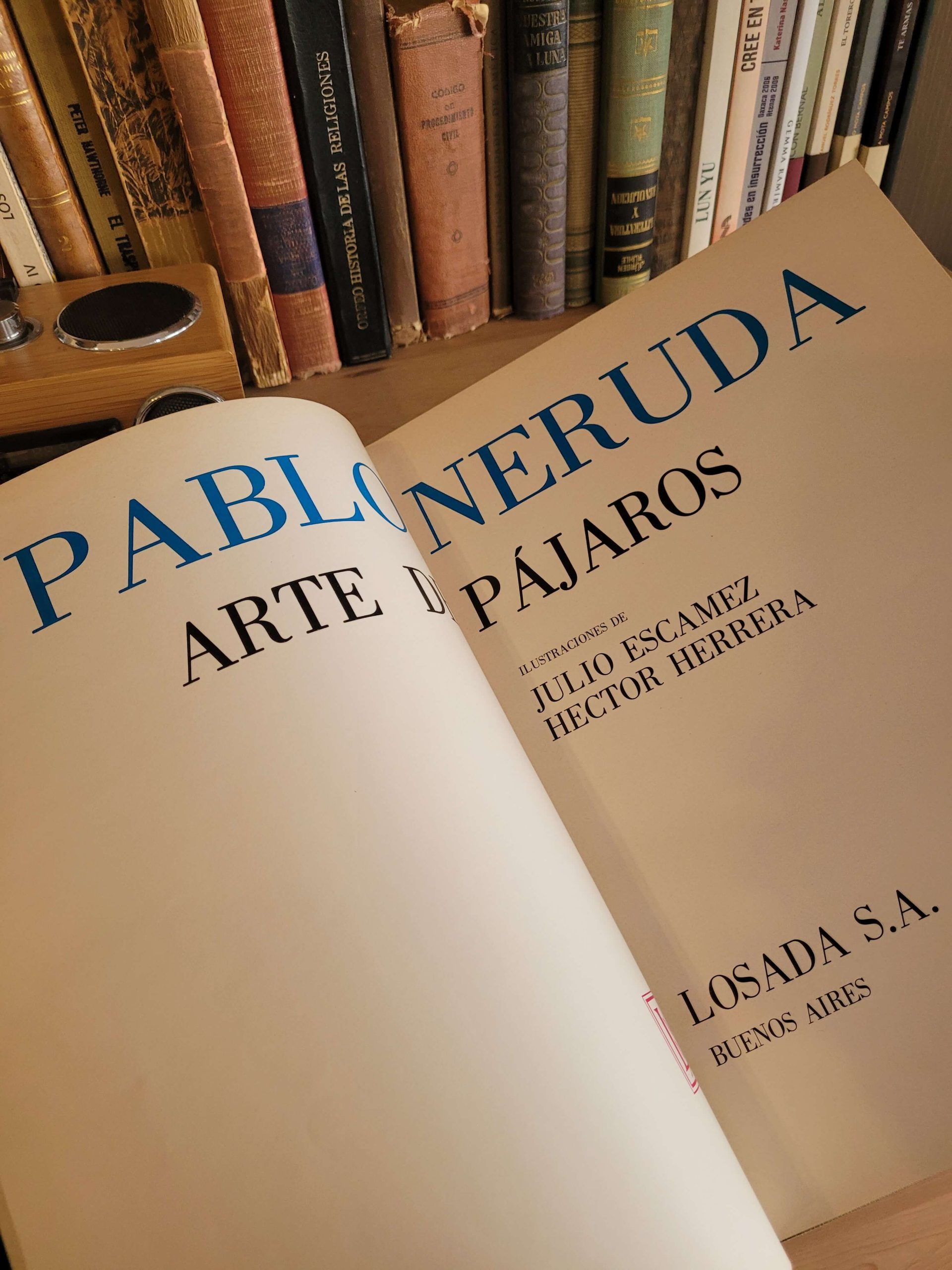 (1973) Pablo Neruda: Arte de pájaros