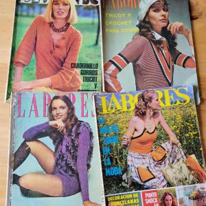 Pack revista LABORES años 70s (x4)
