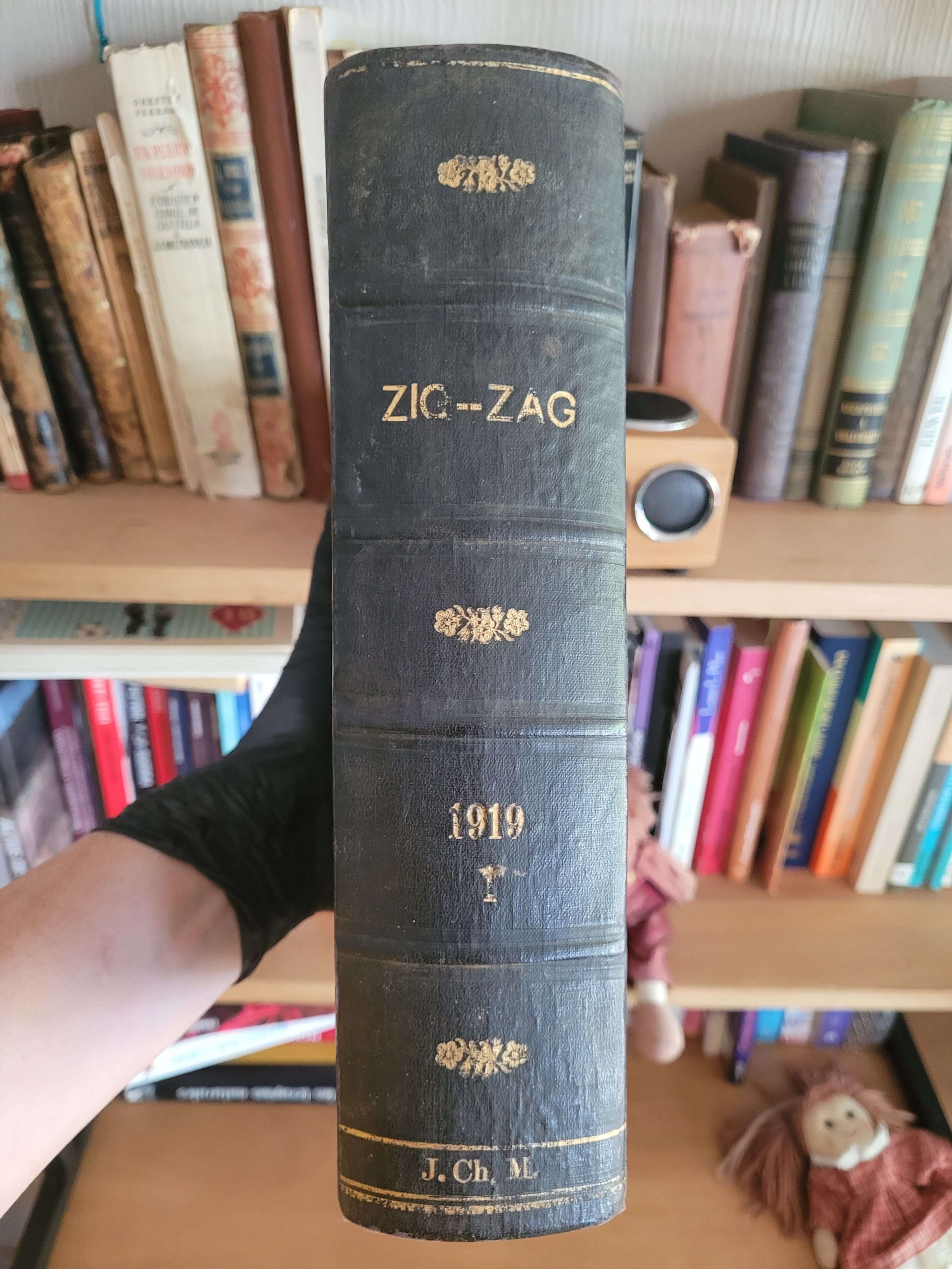 (1919) Empaste de revista Zigzag (13 revistas)