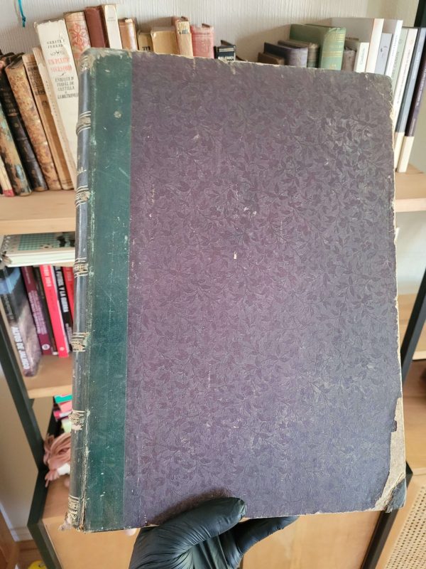 Empaste de revista EL MUSEO UNIVERSAL (1862) (51 revistas, año completo)