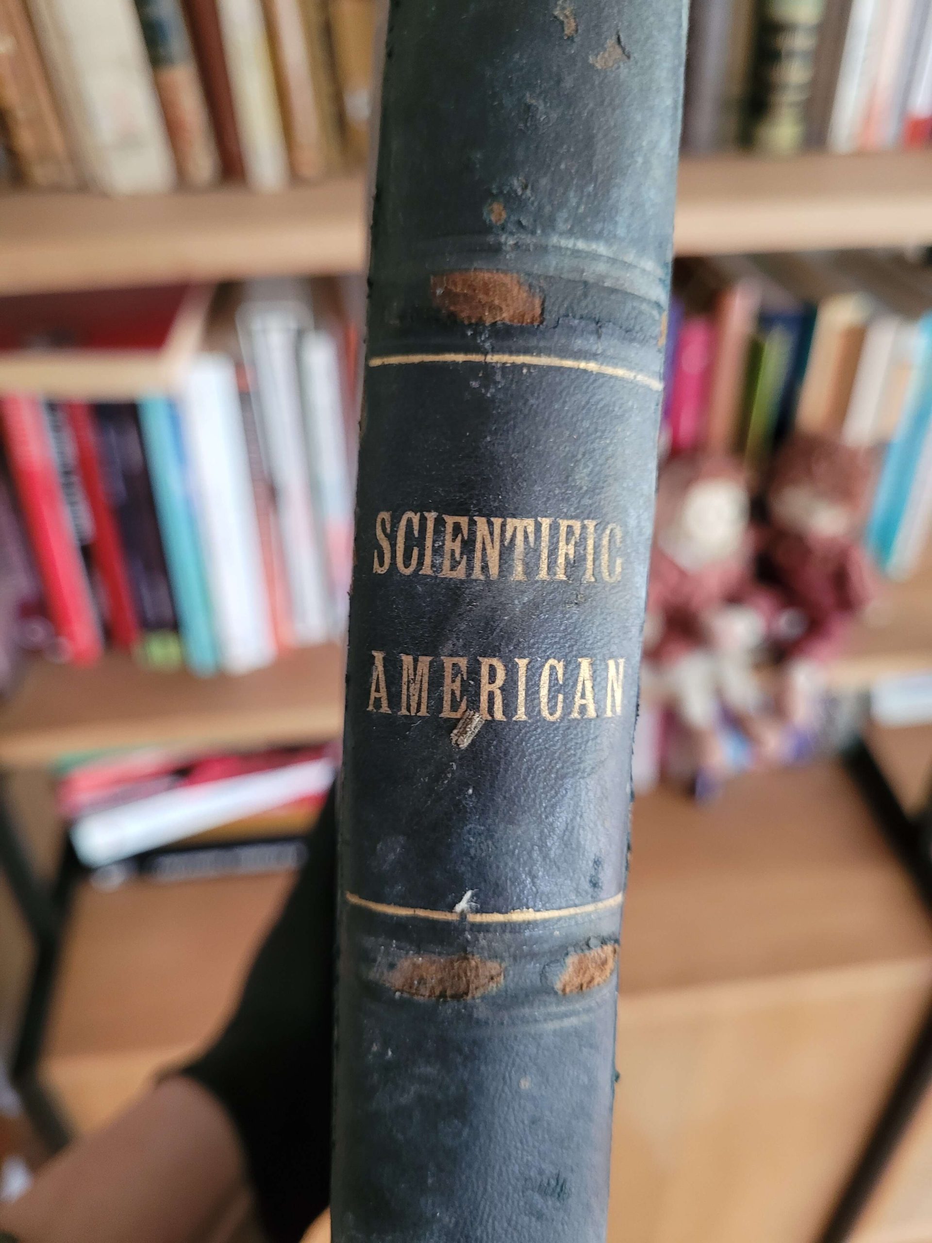(1902) Empaste revista SCIENTIFIC AMERICAN (26 revistas)