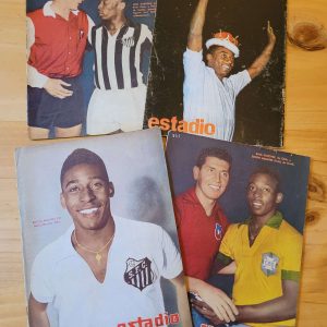 Pack ESTADIO portadas del rey Pelé (x4)