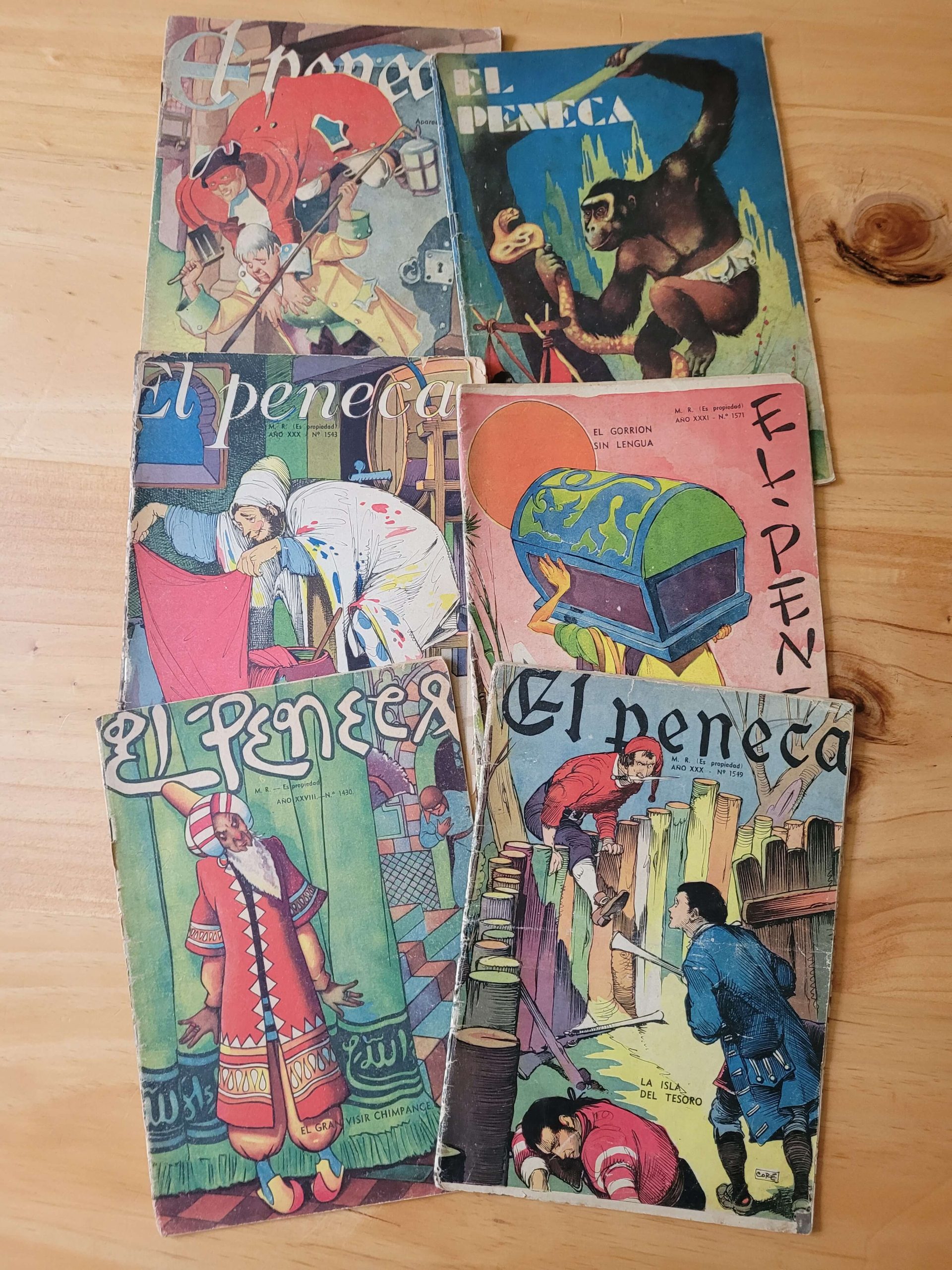 Pack revista PENECA, años 30s (x6)