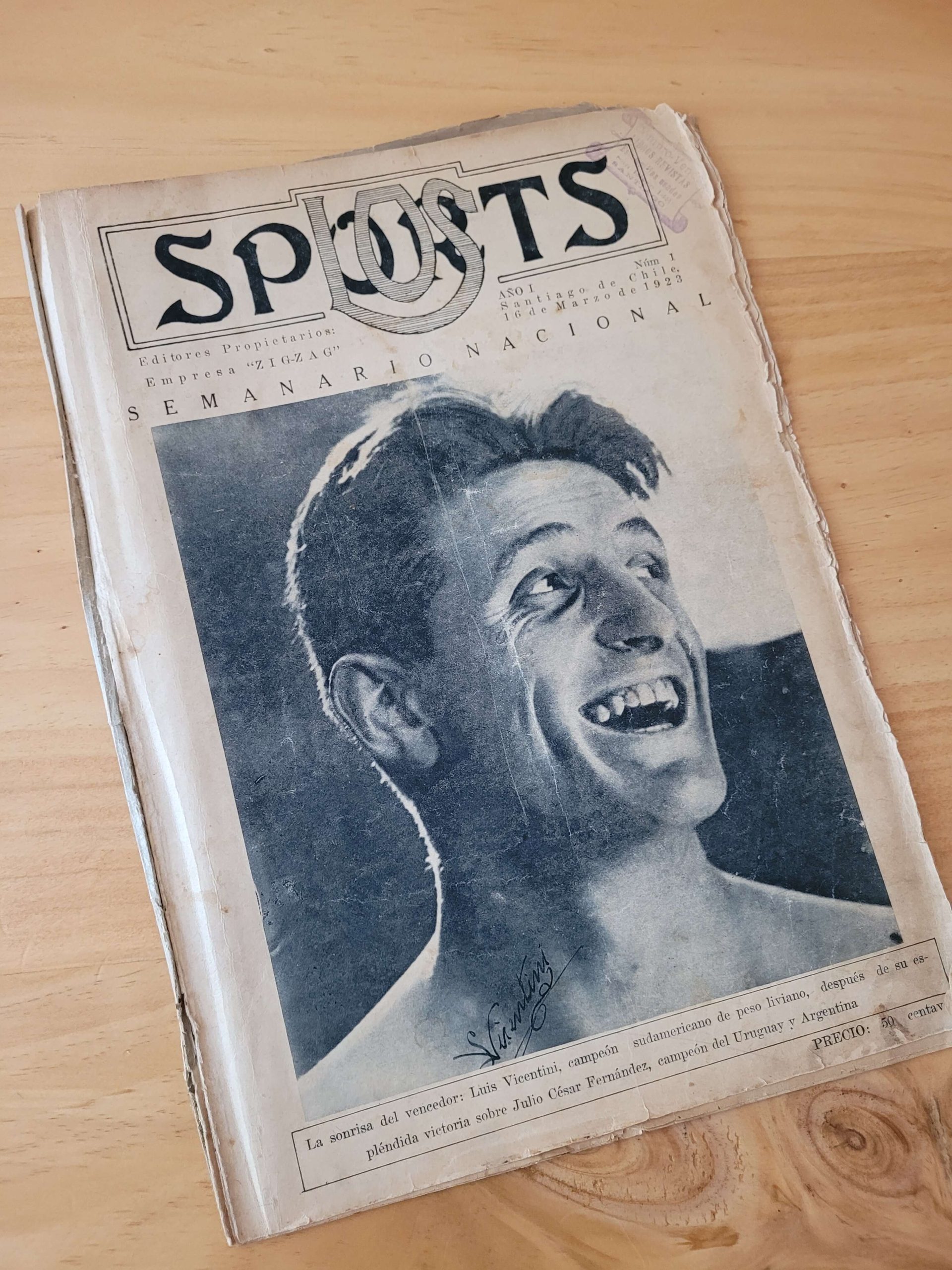 (1923) Revista LOS SPORTS Nº1