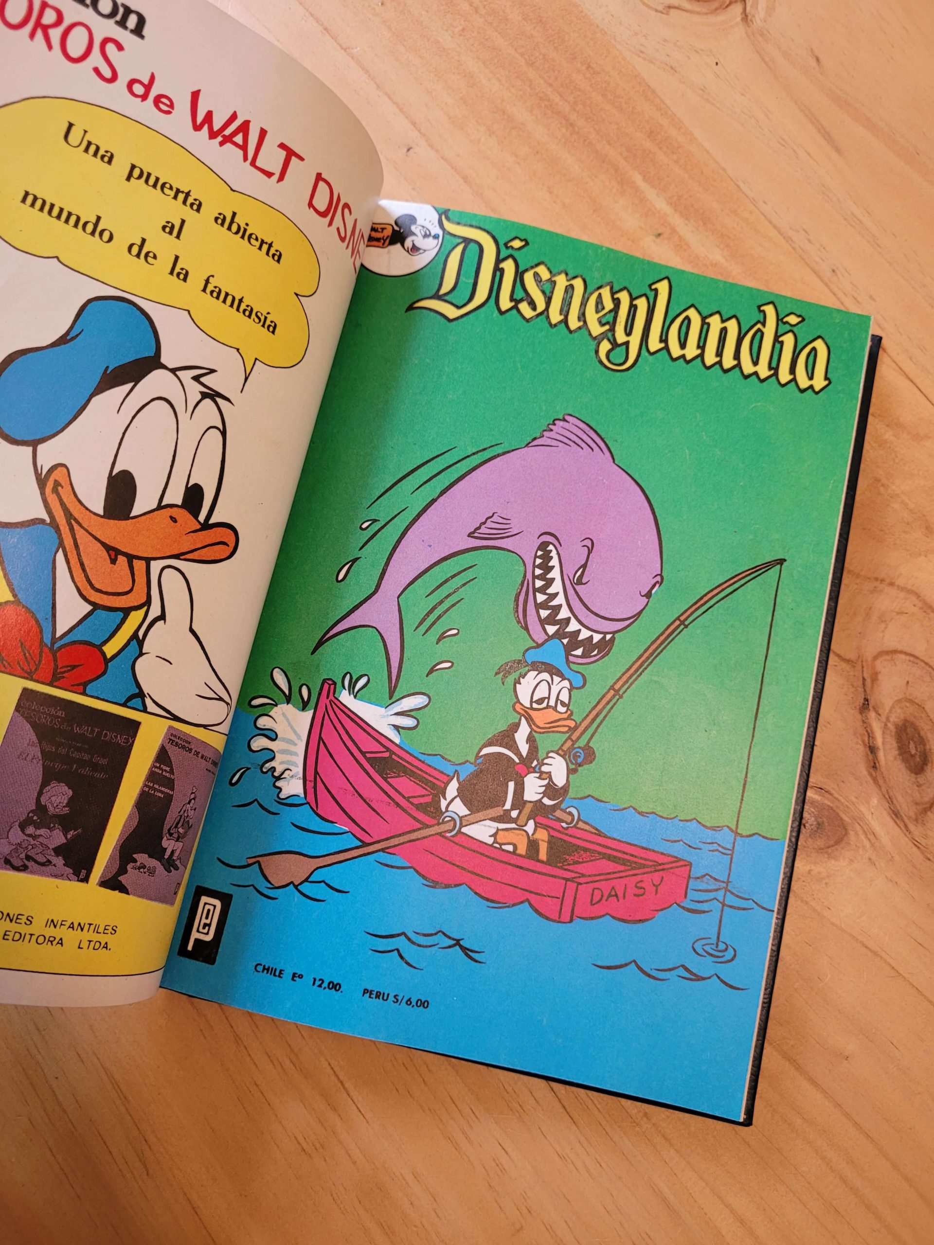 (1962) Empaste Disneylandia (15 revistas)