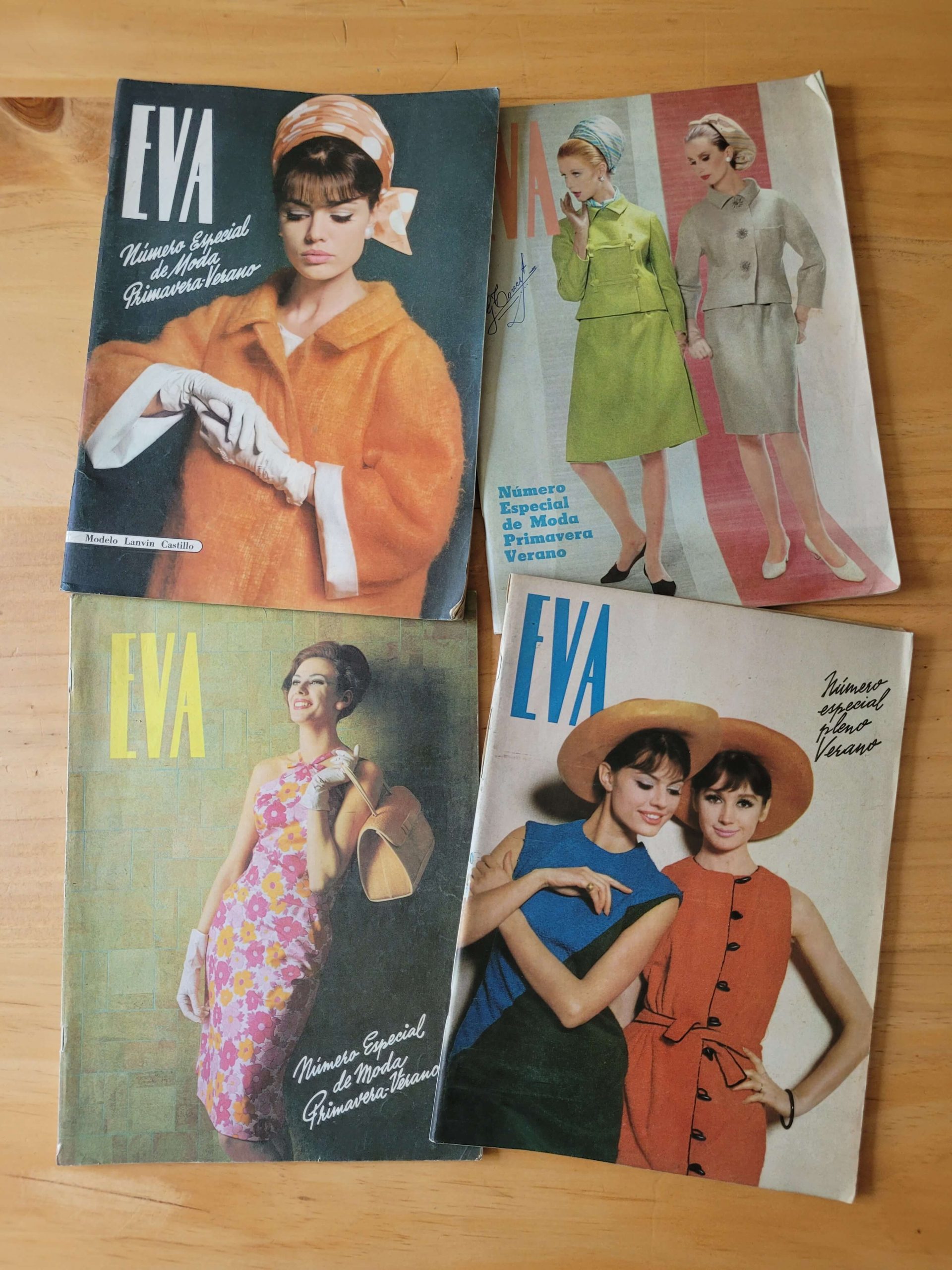 Pack revista EVA -Especiales primavera verano- (x4)