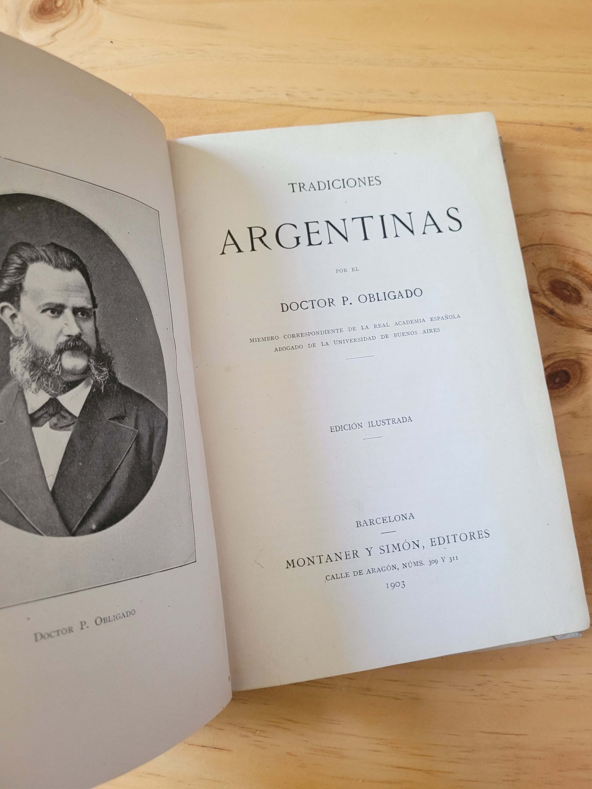 Tradiciones argentinas (1903) (Montaner y Simón)