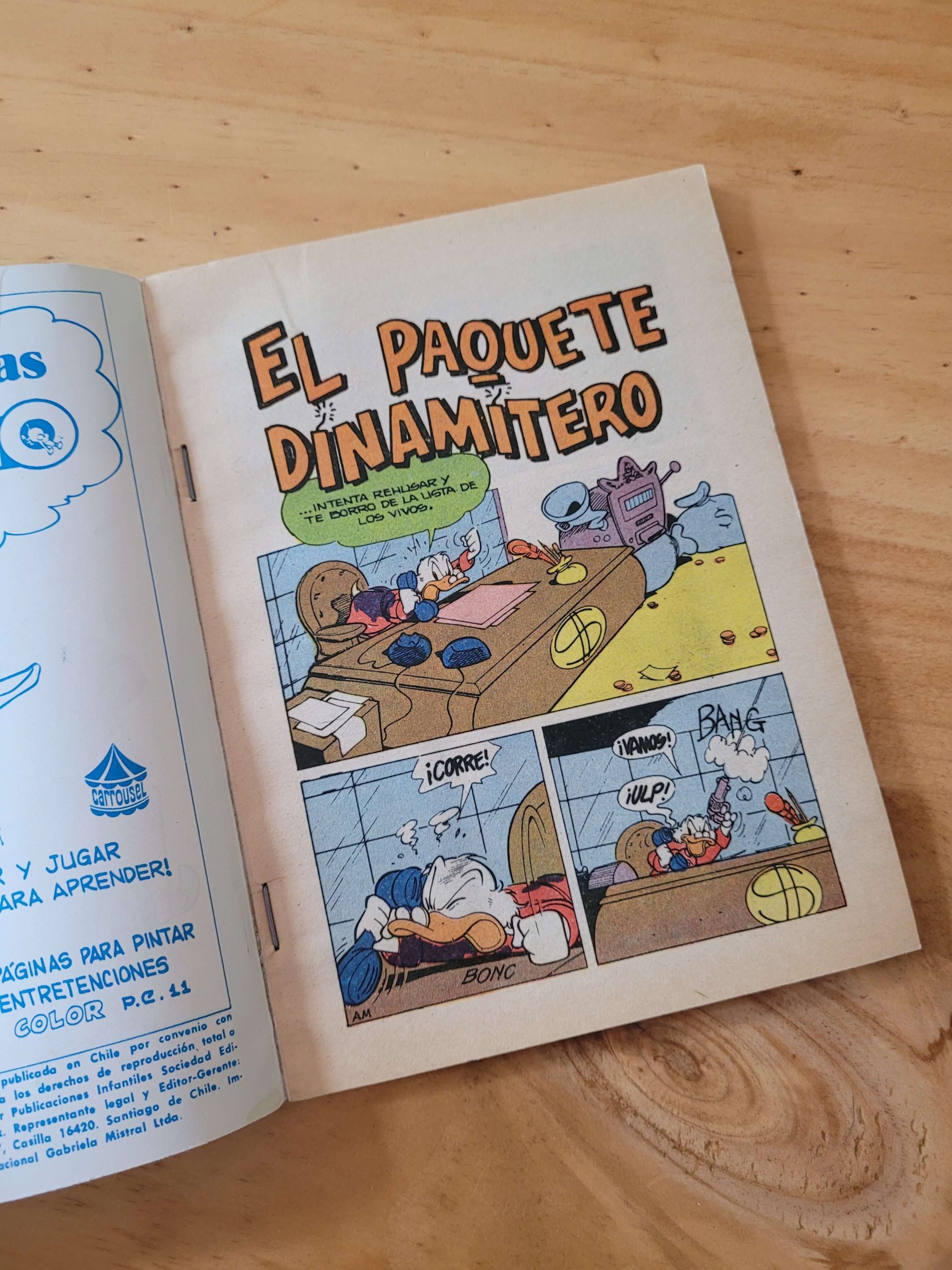 Pack VARIEDADES de Walt Disney, años 70s (x4)