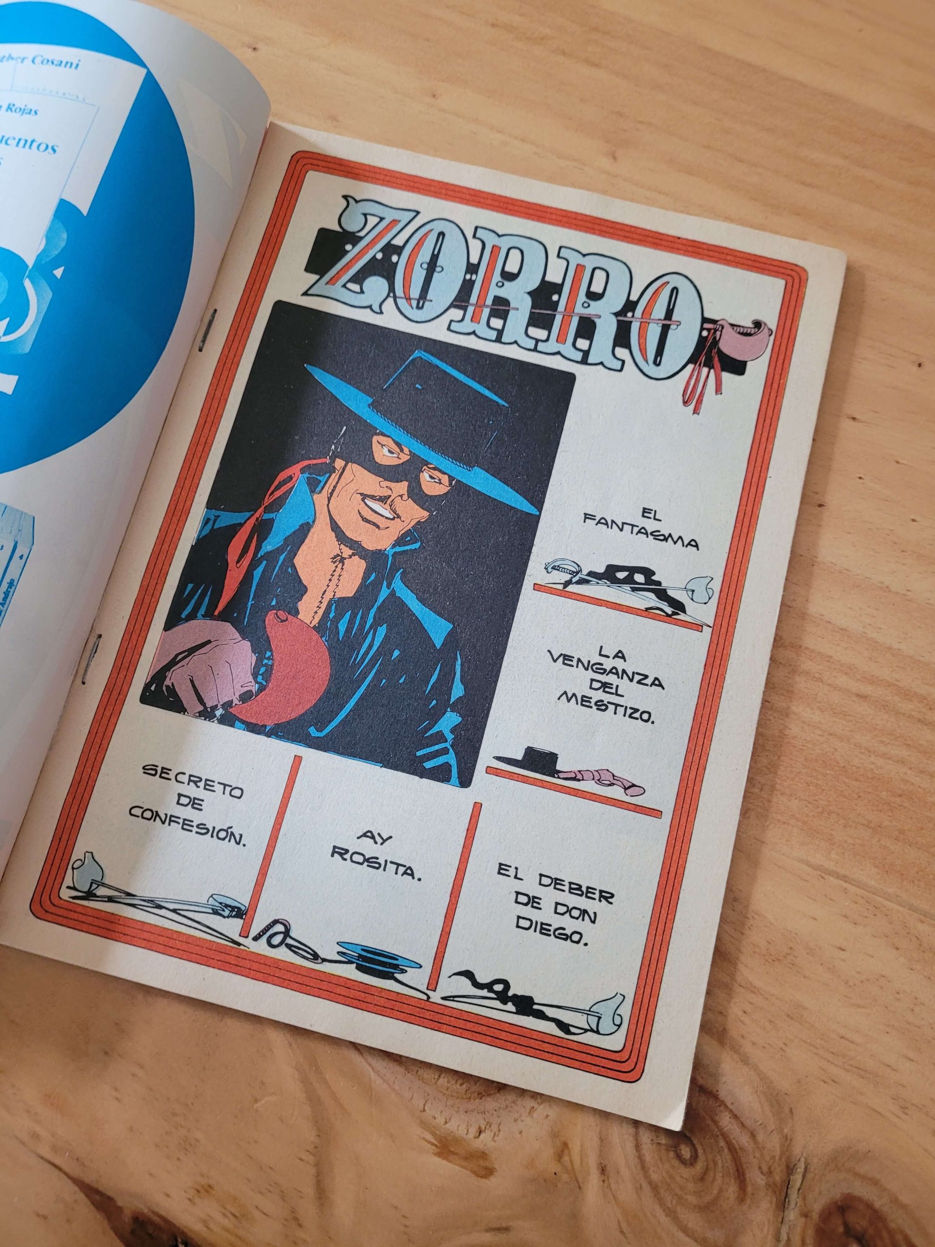 Pack revista EL ZORRO años 70s (x3)