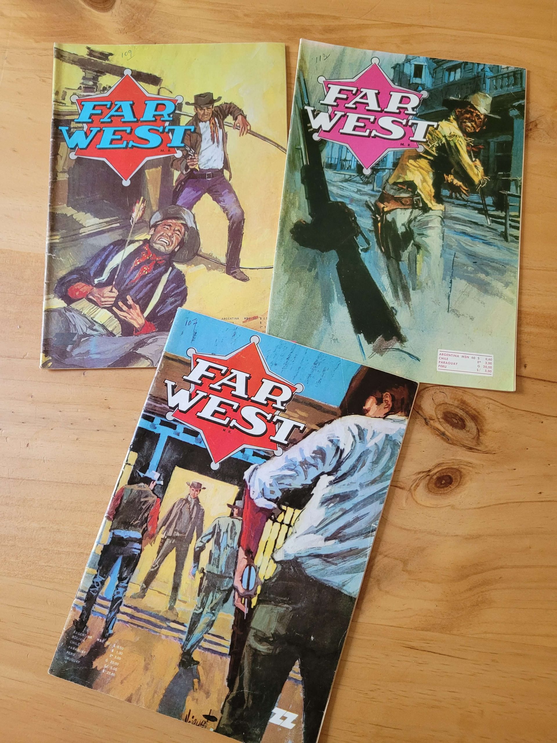 Pack revista FAR WEST (x3)