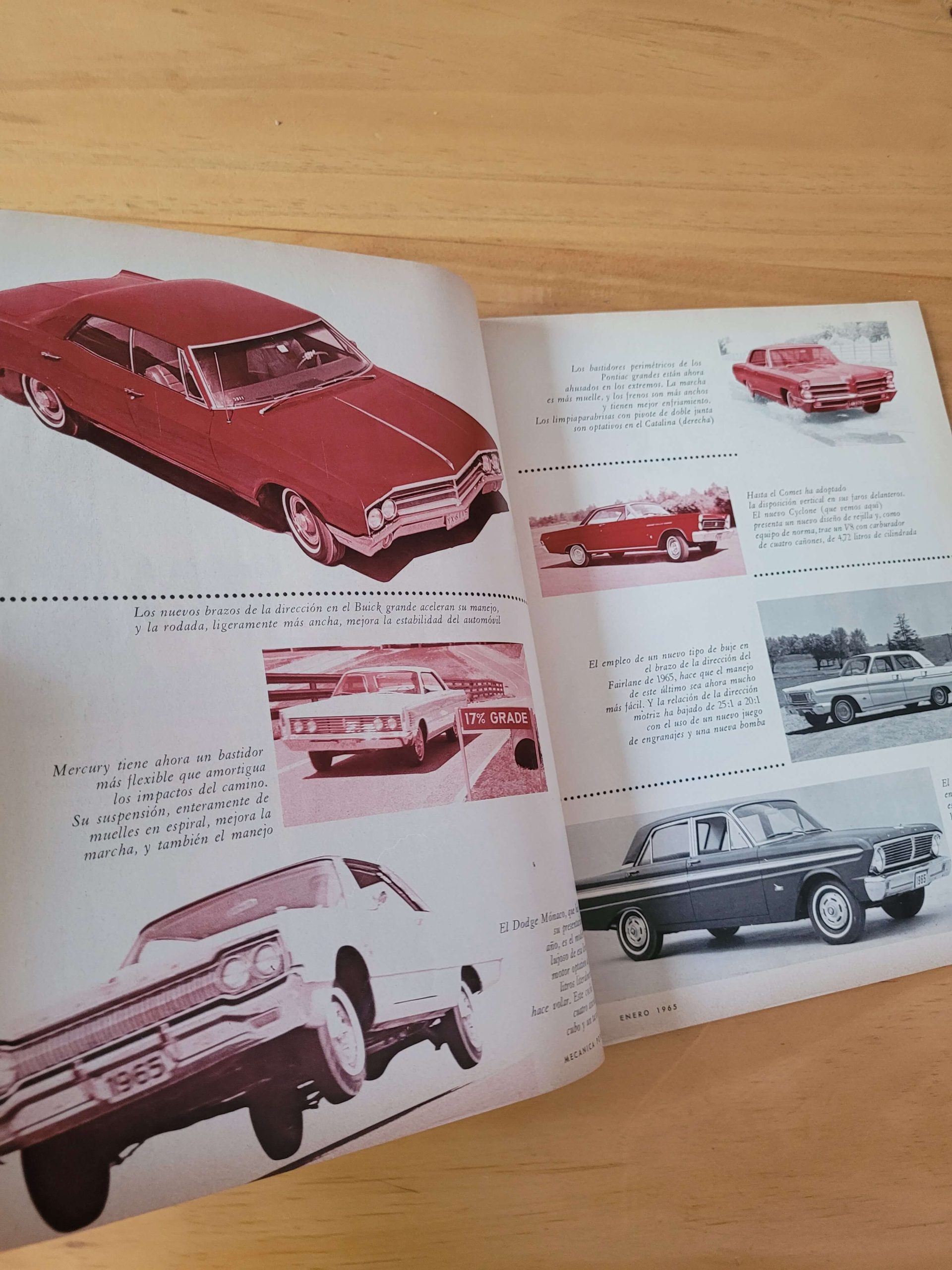 Pack MECANICA POPULAR -Automóviles de los 60s y 70s- (x4)