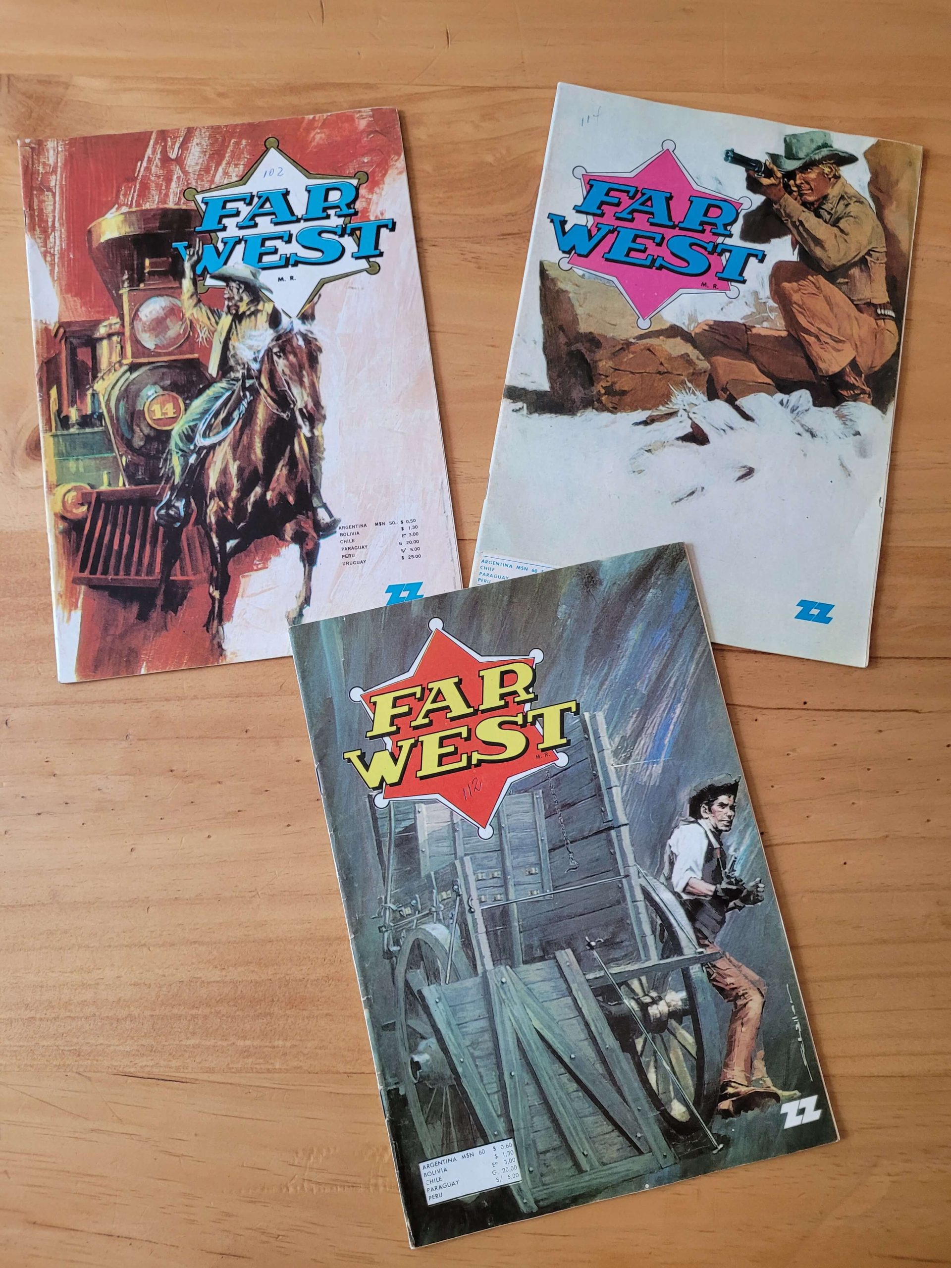 Pack revista FAR-WEST (x3)