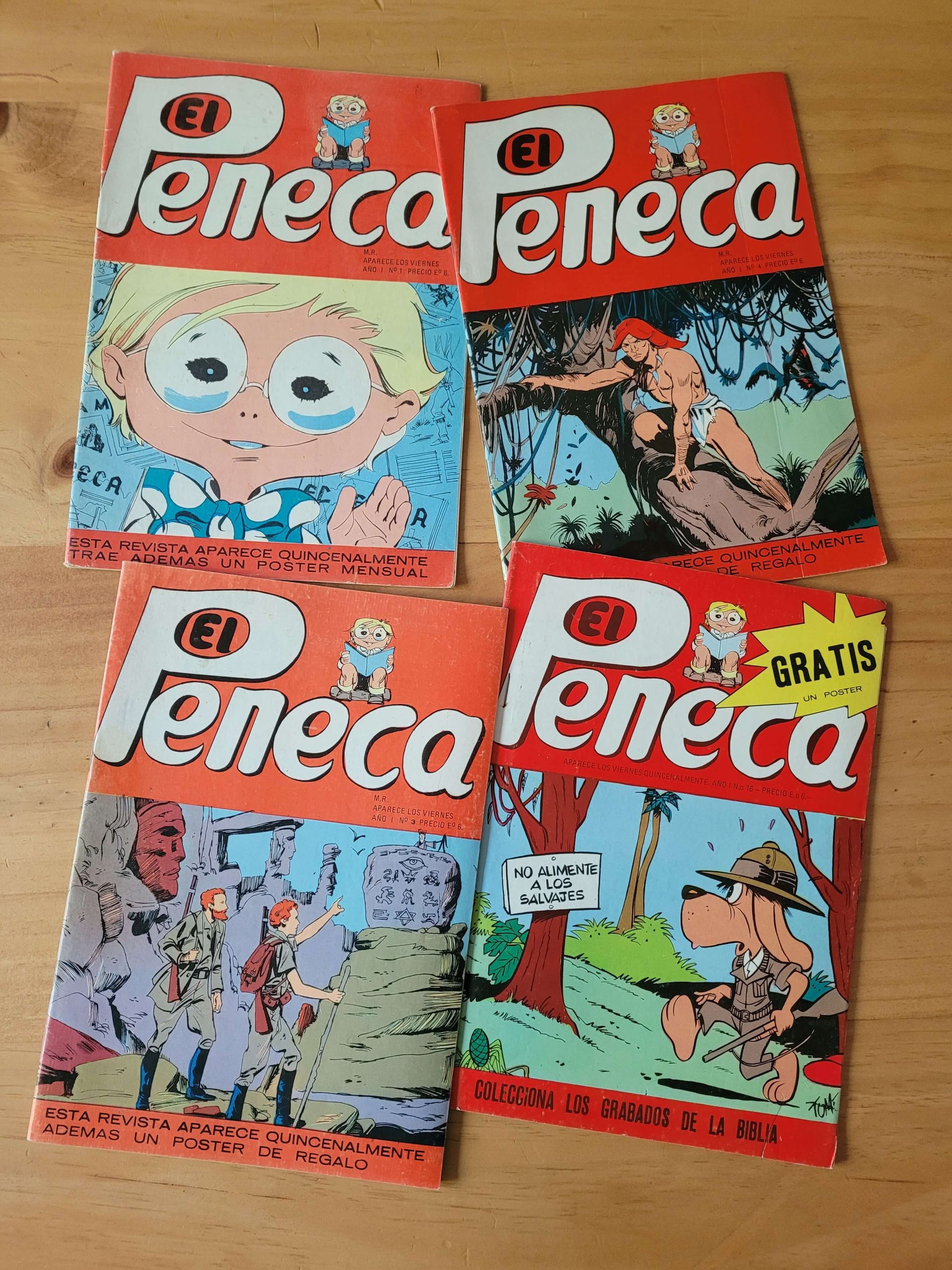 Pack PENECA años 70s (x4)