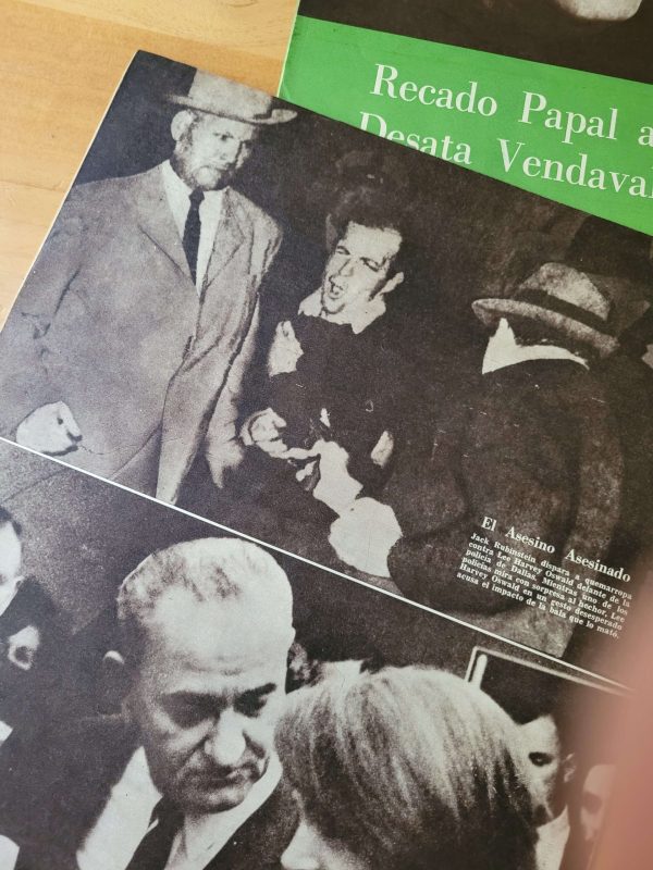 Pack ERCILLA, años 60s -Asesinato de Kennedy- (x4)