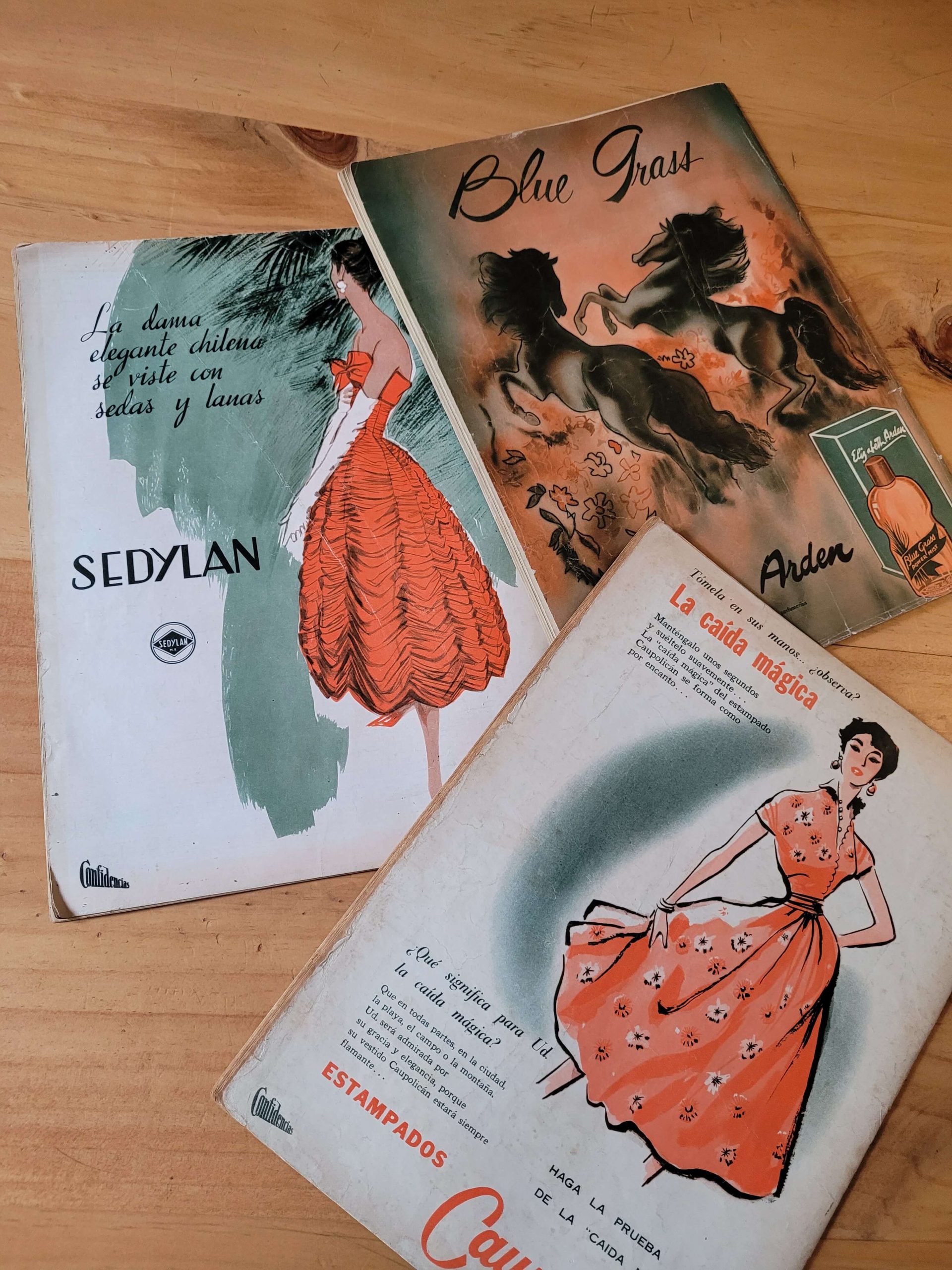 Pack revista CONFIDENCIAS, años 50s (x6)