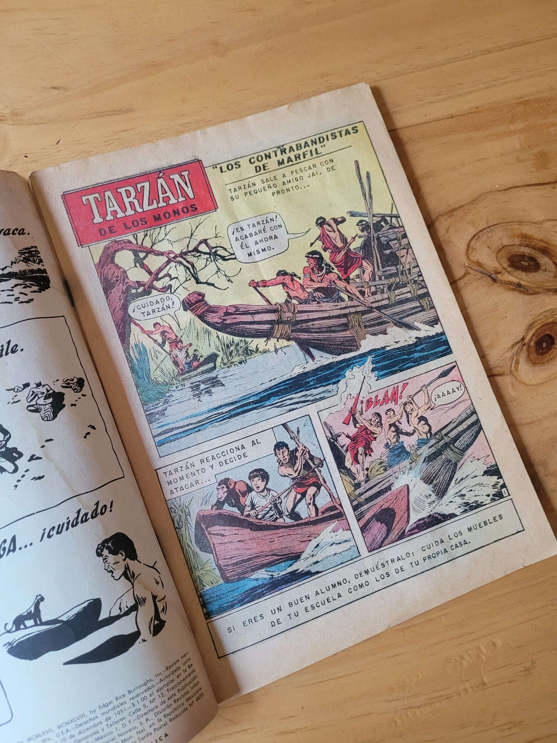 (1968) Revista TARZAN de los monos