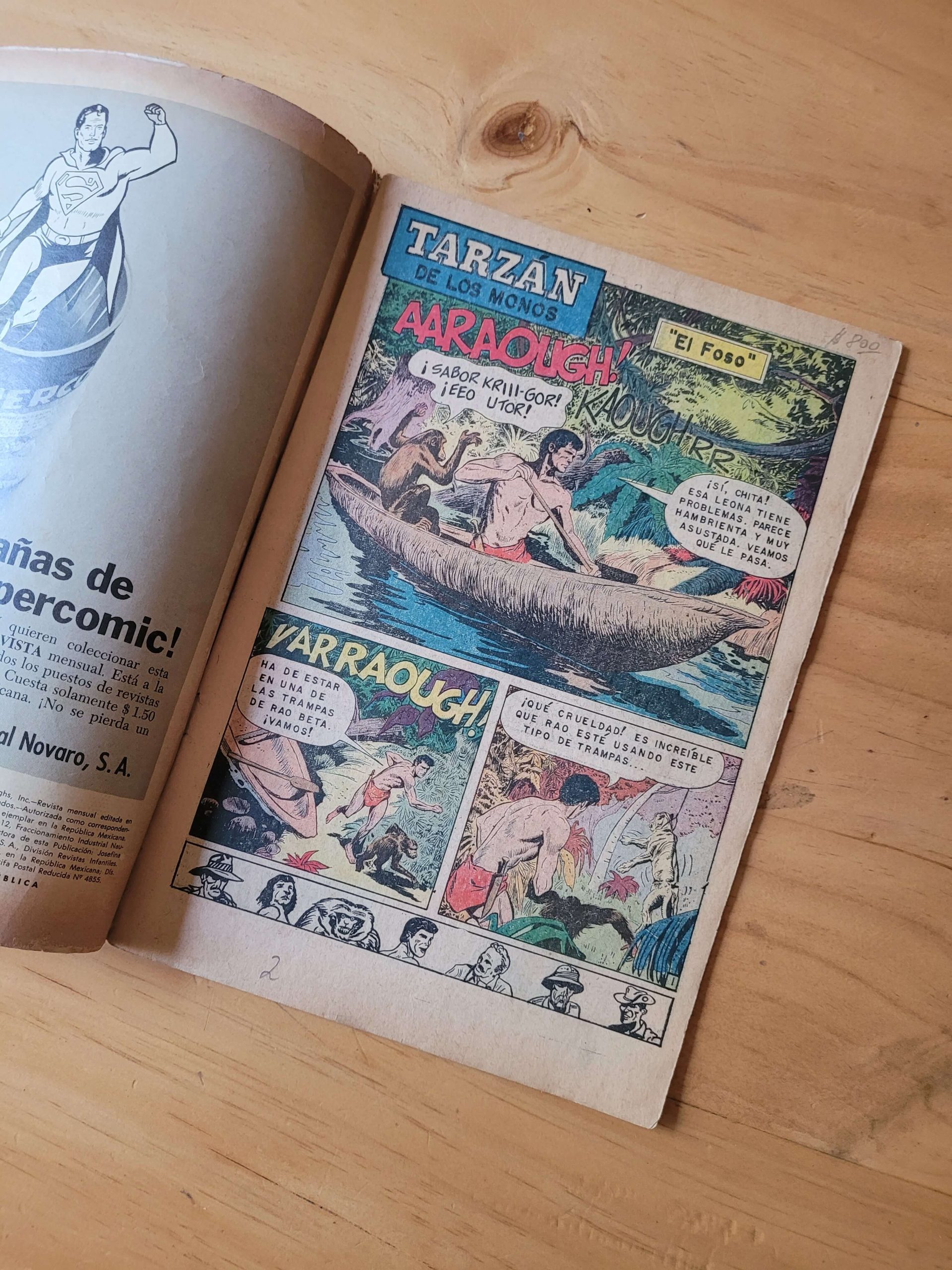 (1967) Revista TARZAN de los monos