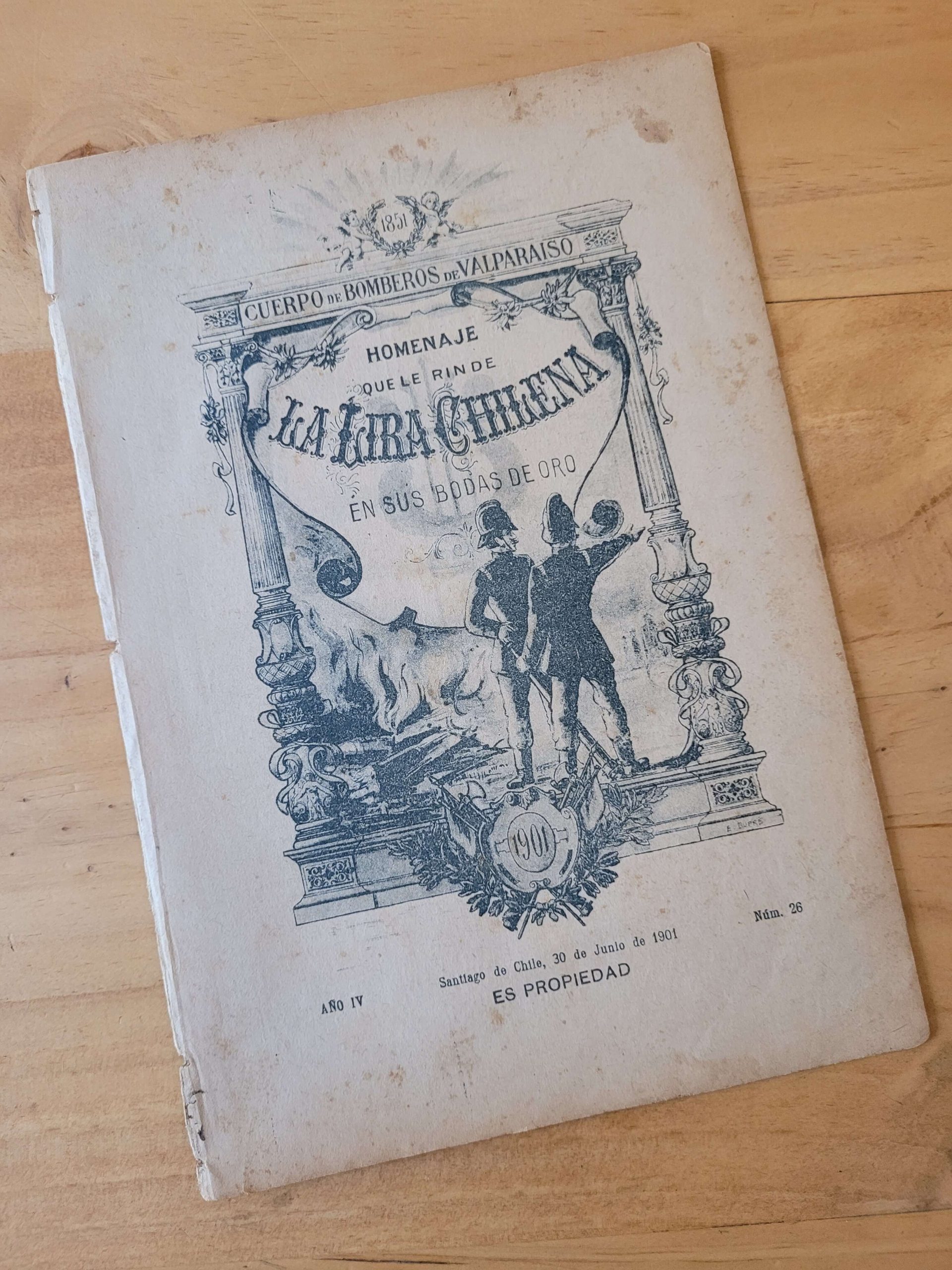 (1901) Revista LA LIRA CHILENA