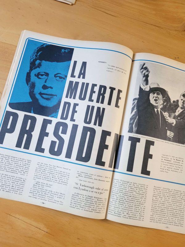 Pack revista 7 DÍAS finales 60s -JFK- (x4)