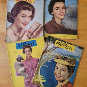 Pack revista MARIBEL años 50s (x4)