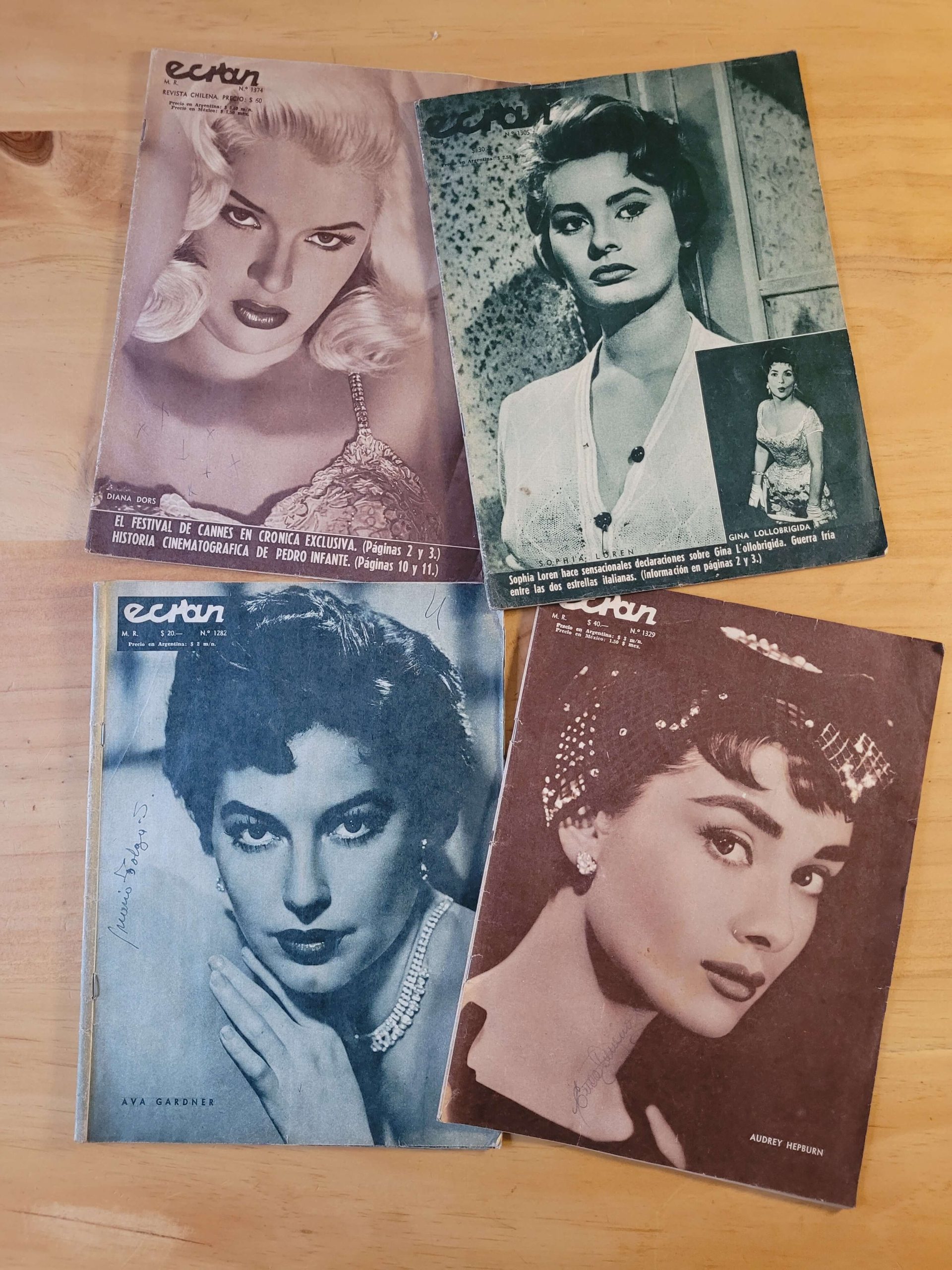 Pack ECRAN años 50s -Divas- (x5)