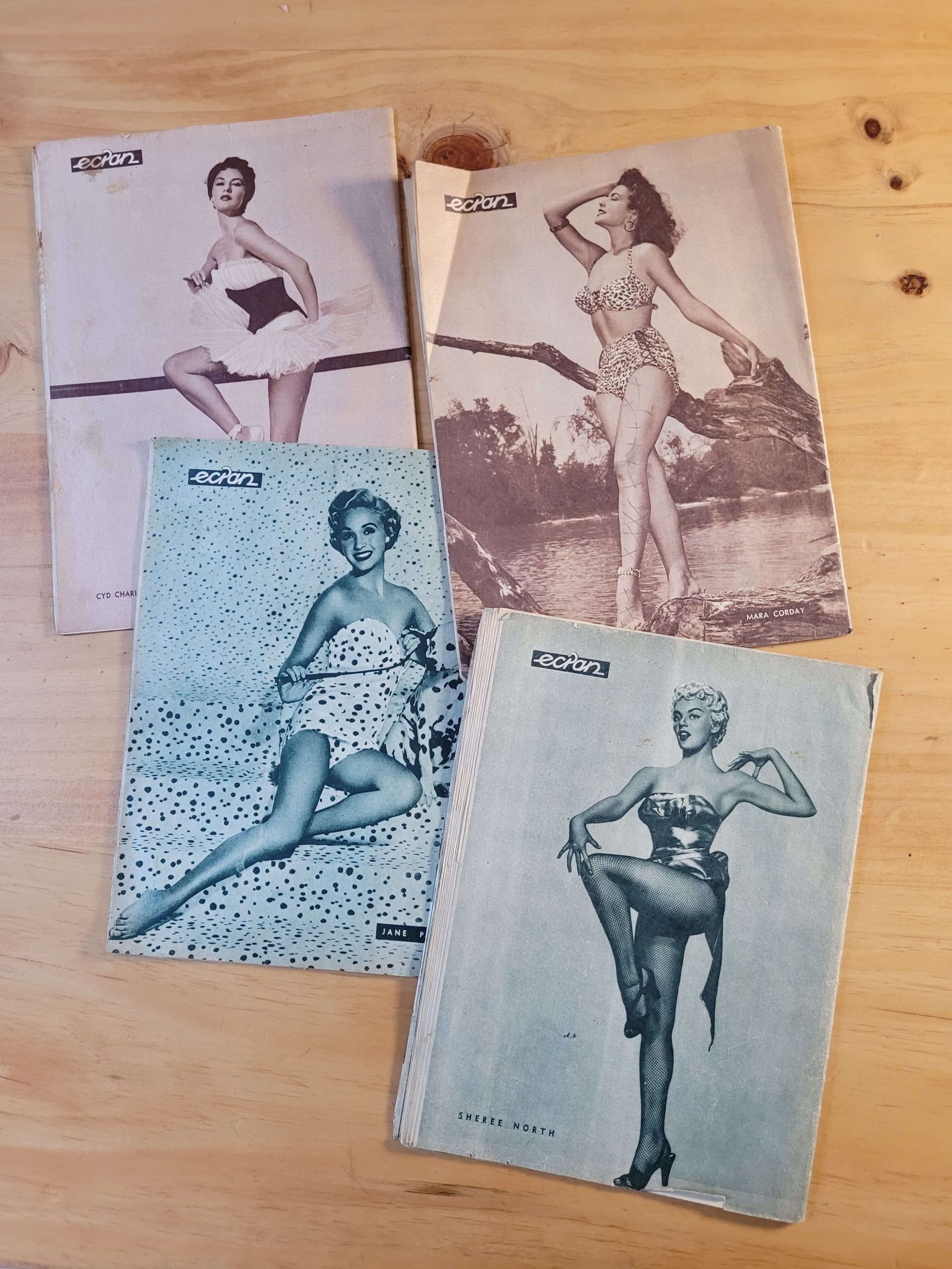 Pack ECRAN años 50s -Divas- (x5)