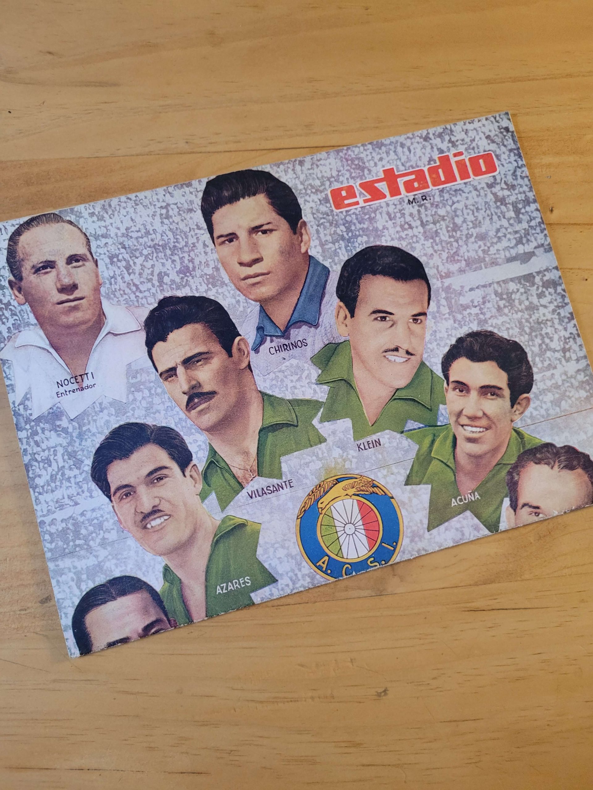(1948) Revista Estadio: Audax Italiano campeón 48