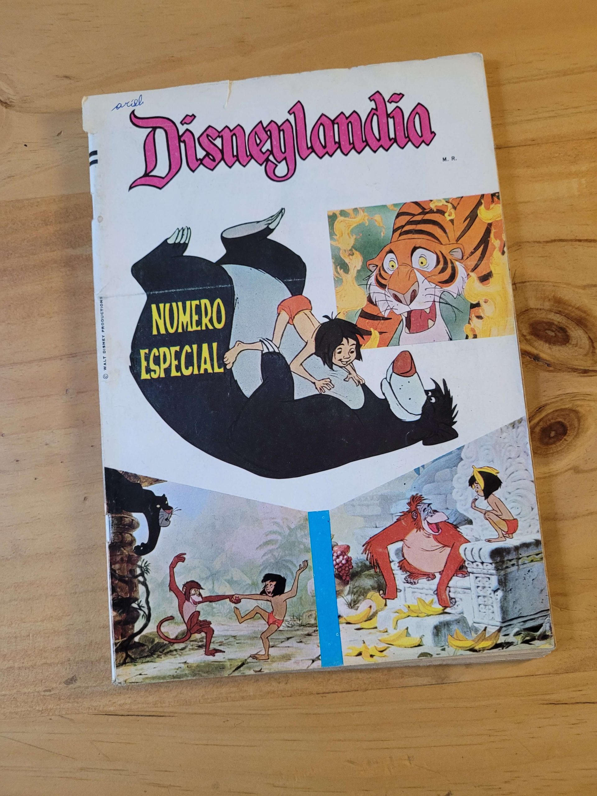 (1962) Revista DISNEYLANDIA especial El Libro de la Selva