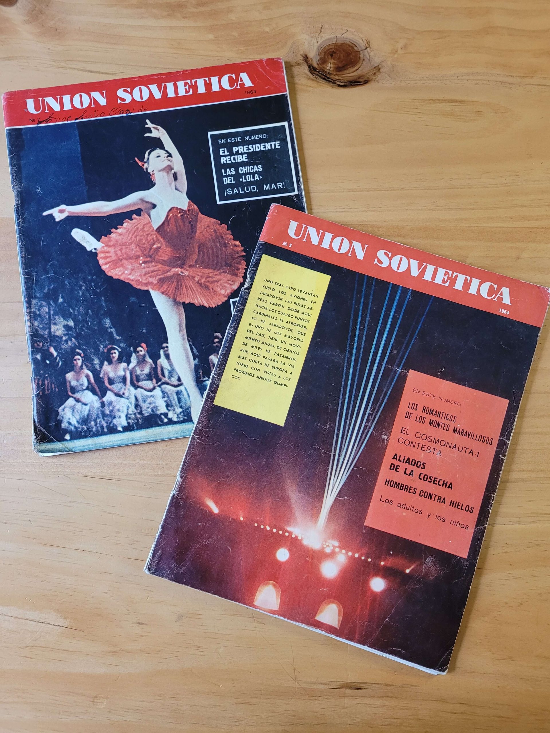 Pack revista UNION SOVIETICA -1964- (x2)