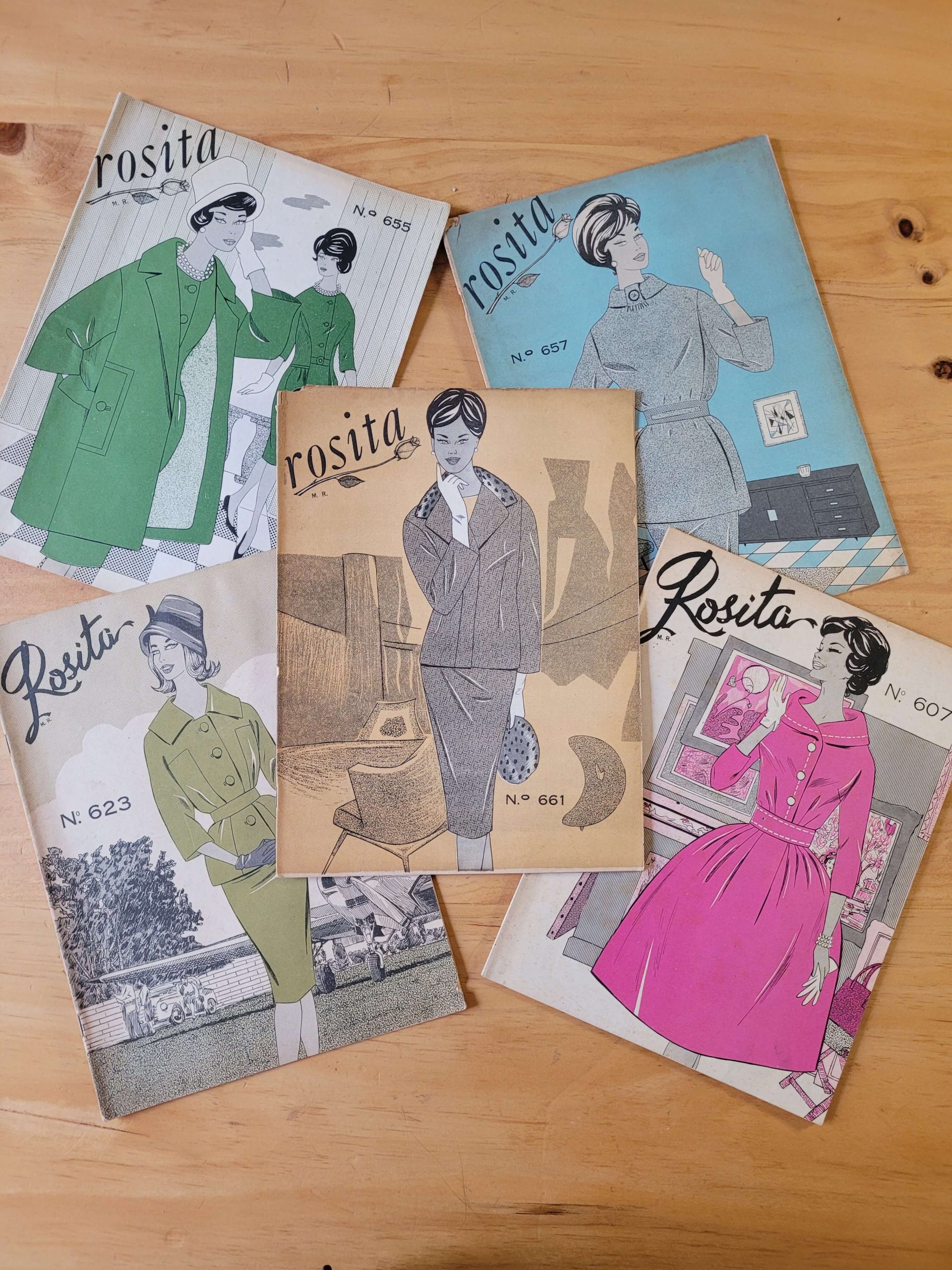 Pack ROSITA principios de los 60s (x5)