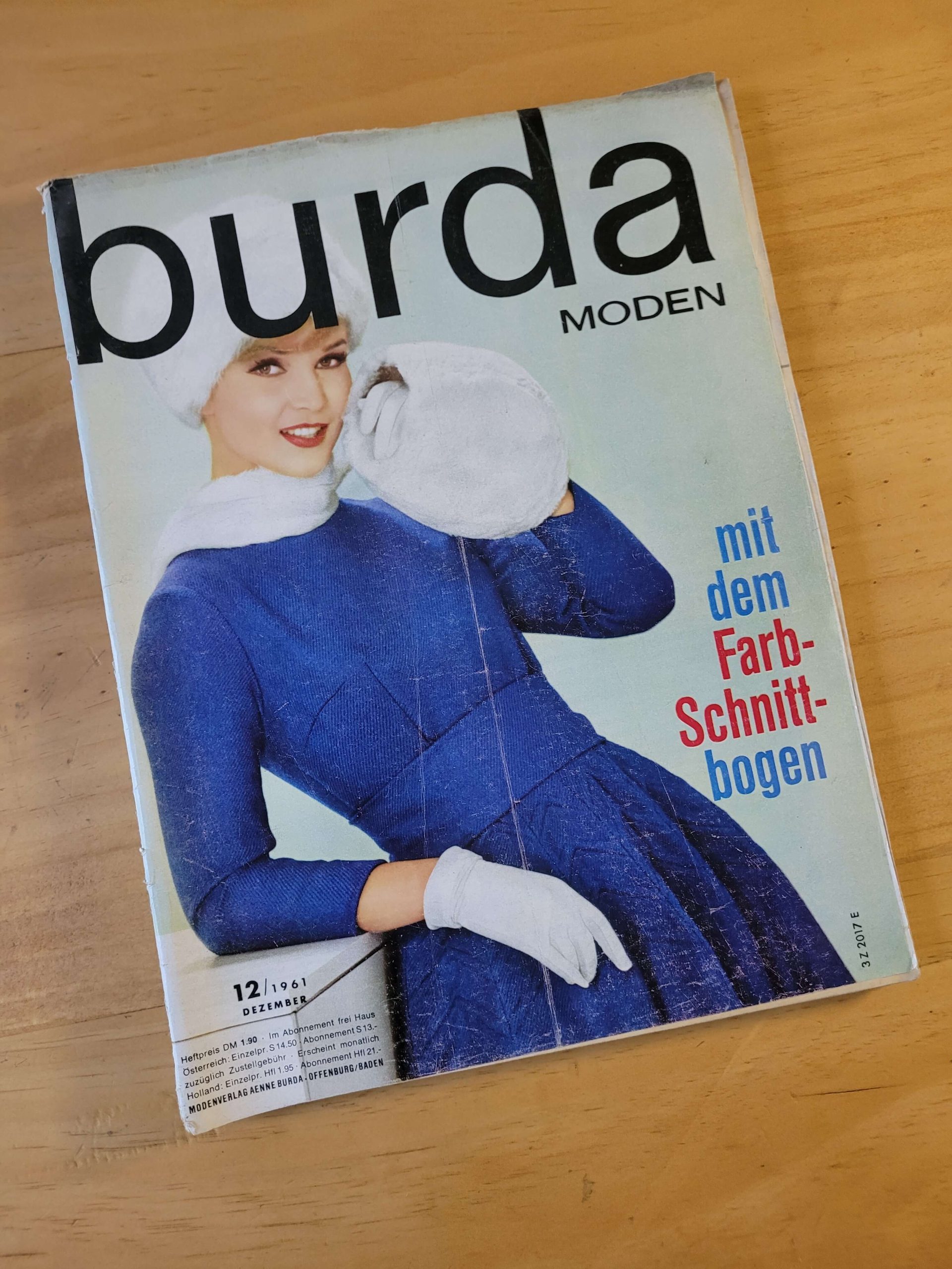 Revista BURDA (1961 – Diciembre)